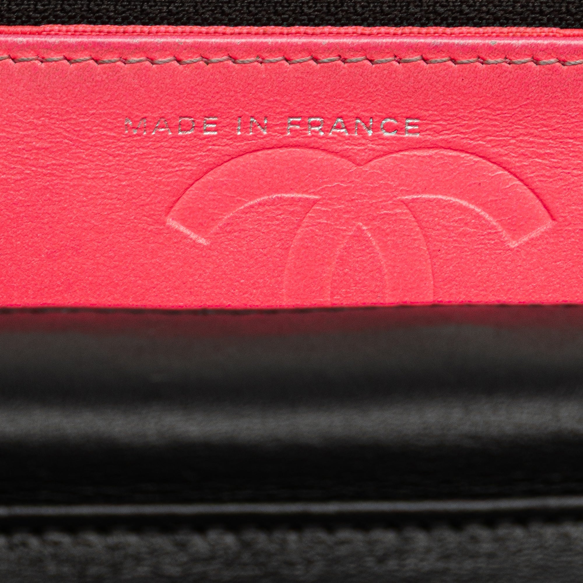 Chanel Quilted Lambskin Cambon Ligne Wallet On Chain - image 7