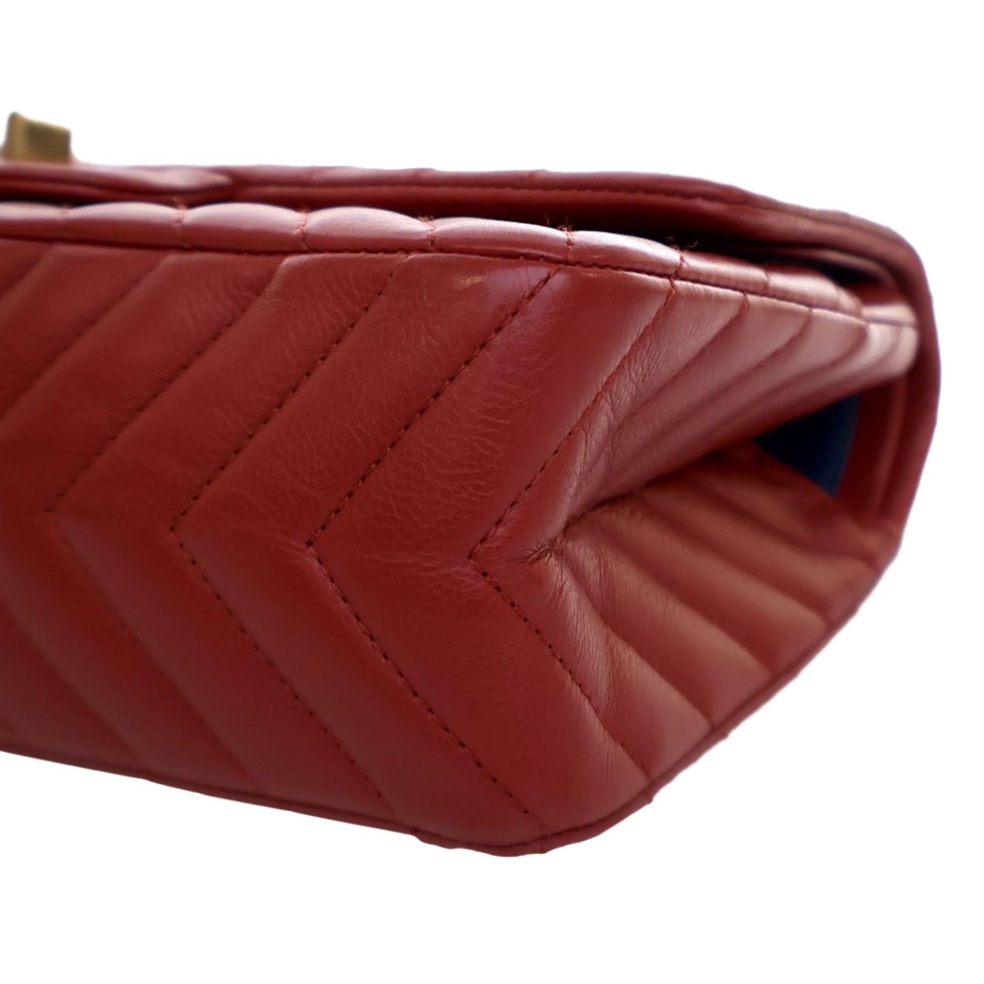 Chanel Reissue 2.55 Chevron Aged Calfskin Double Flap 225 - image 10