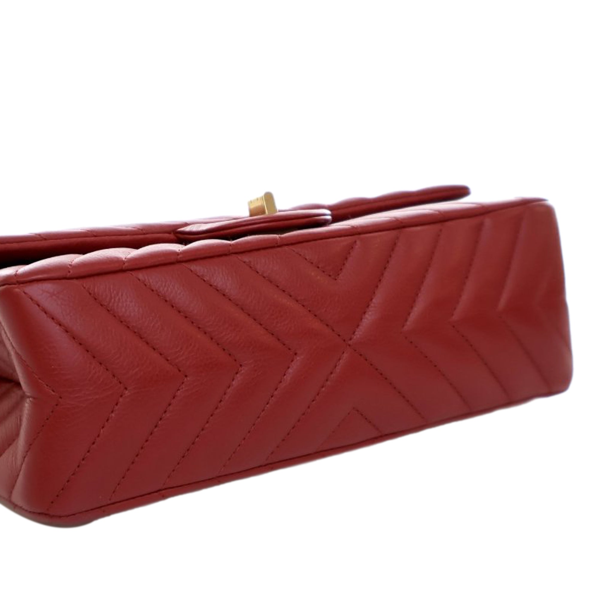 Chanel Reissue 2.55 Chevron Aged Calfskin Double Flap 225 - image 12