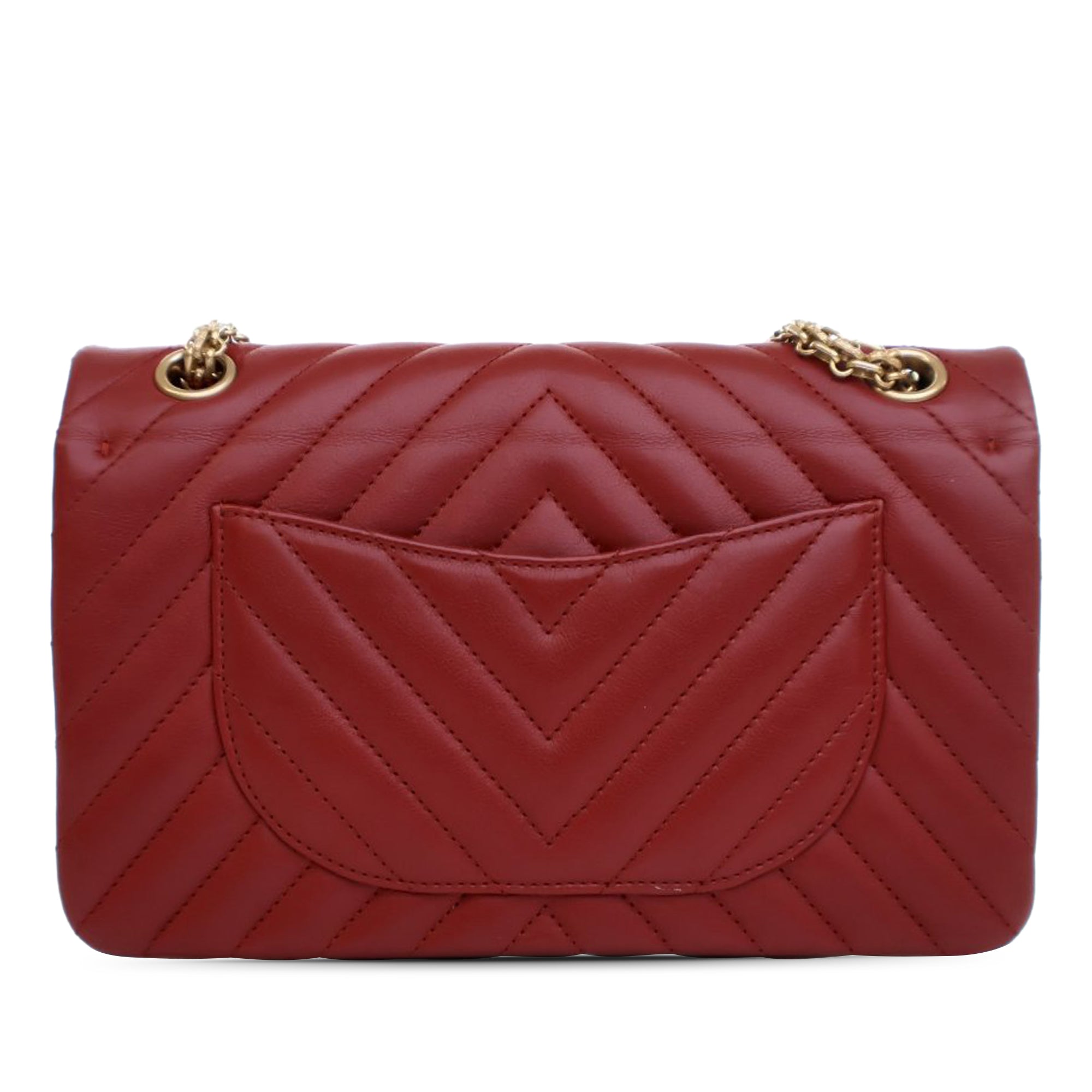 Chanel Reissue 2.55 Chevron Aged Calfskin Double Flap 225 - image 2