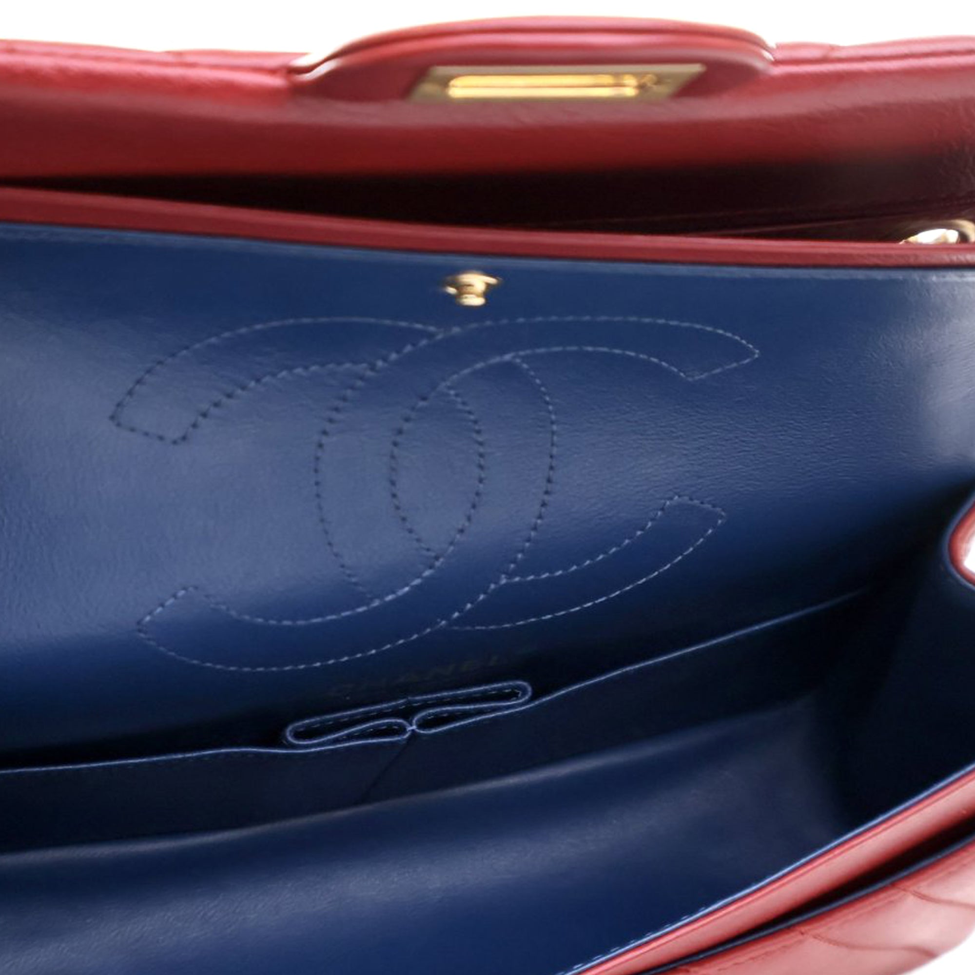 Chanel Reissue 2.55 Chevron Aged Calfskin Double Flap 225 - image 4