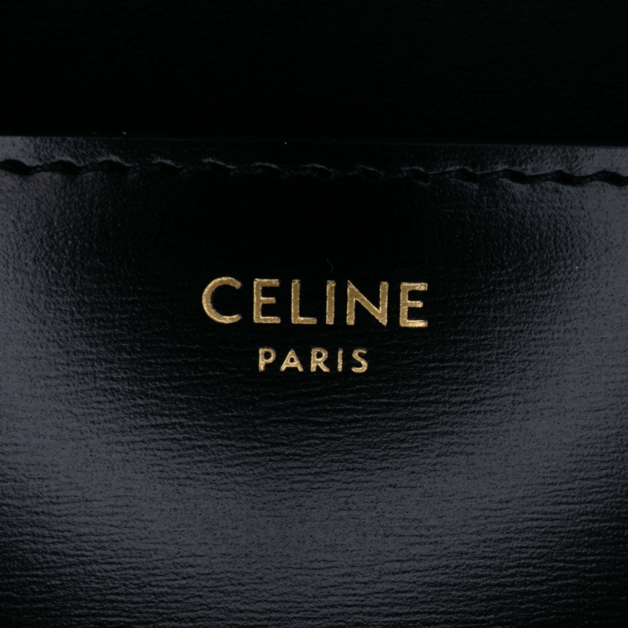 Celine Shiny Calfskin Claude Shoulder Bag - image 5