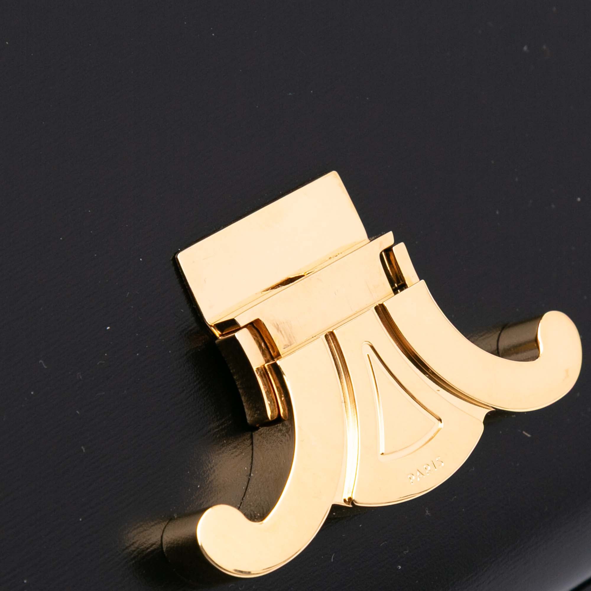 Celine Shiny Calfskin Claude Shoulder Bag - image 9