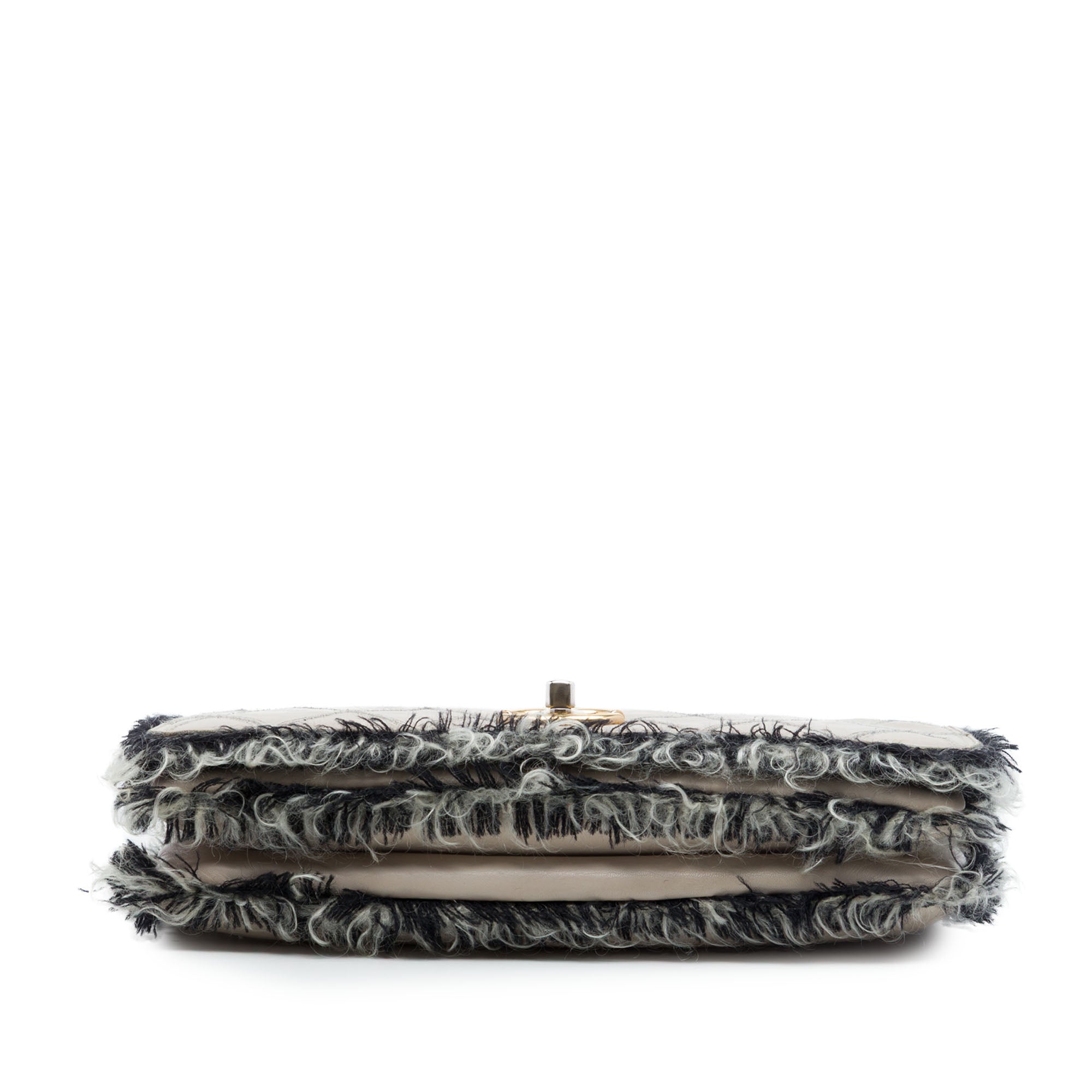 Chanel CC Quilted Lambskin Tweedy Flap Color - image 3