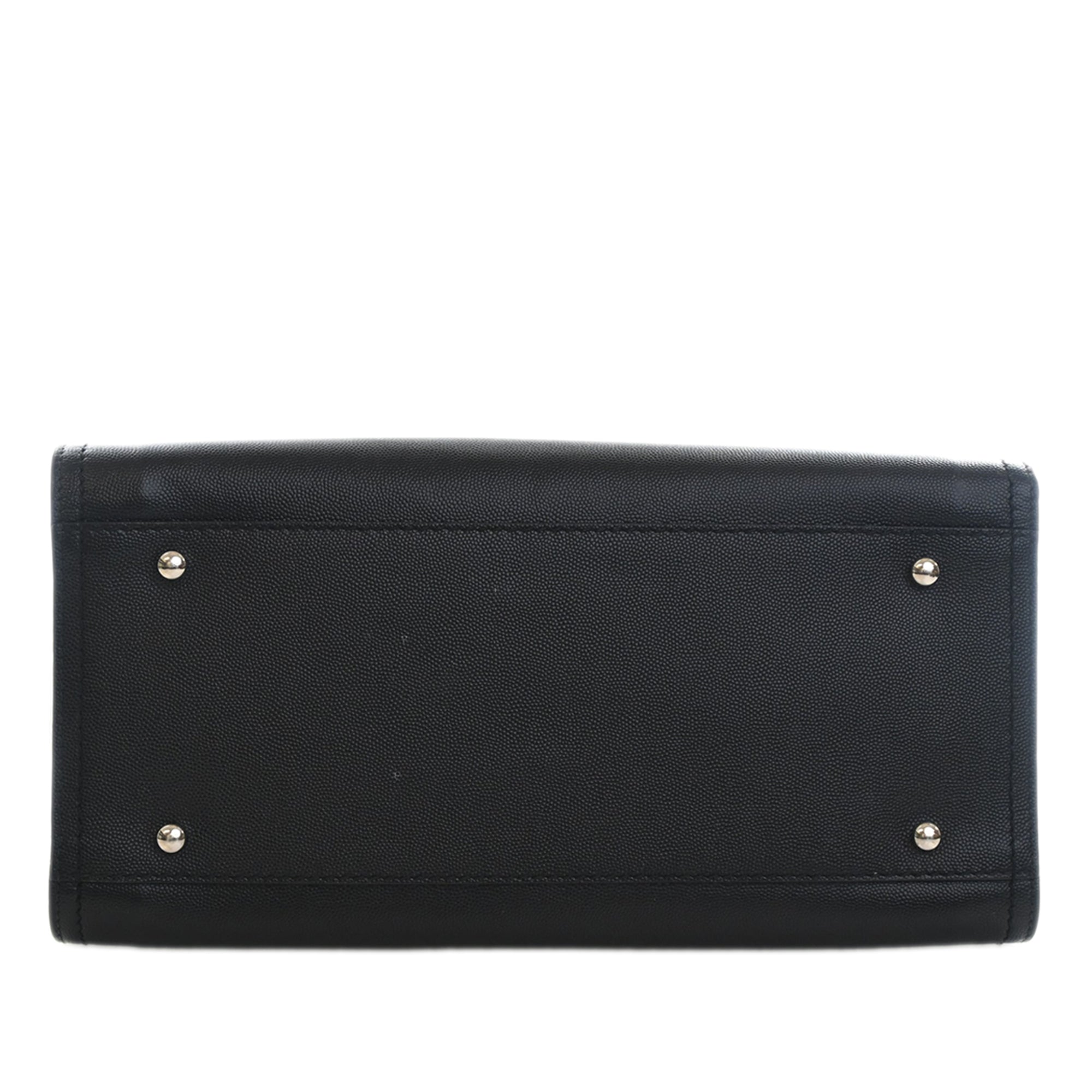 Chanel Small Caviar Studded Deauville Tote - image 5