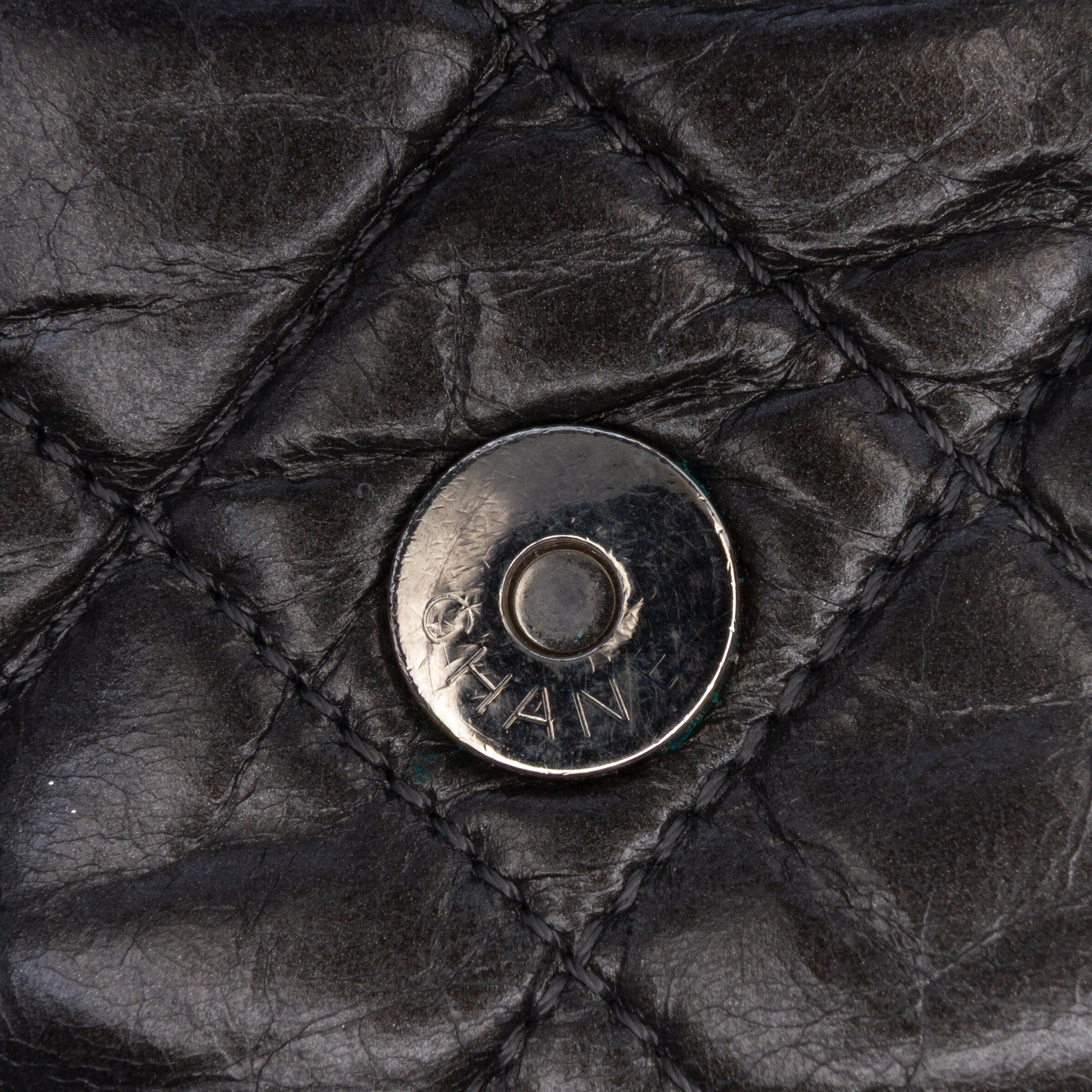 Chanel Medium Quilted Metallic Aged Calfskin Chain Me Flap - image 8
