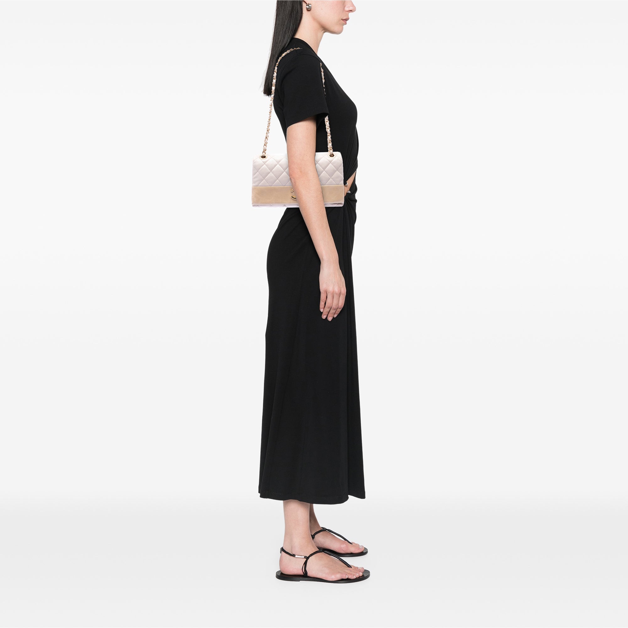 Chanel Medium Quilted Lambskin Soft Elegance Flap - image 6