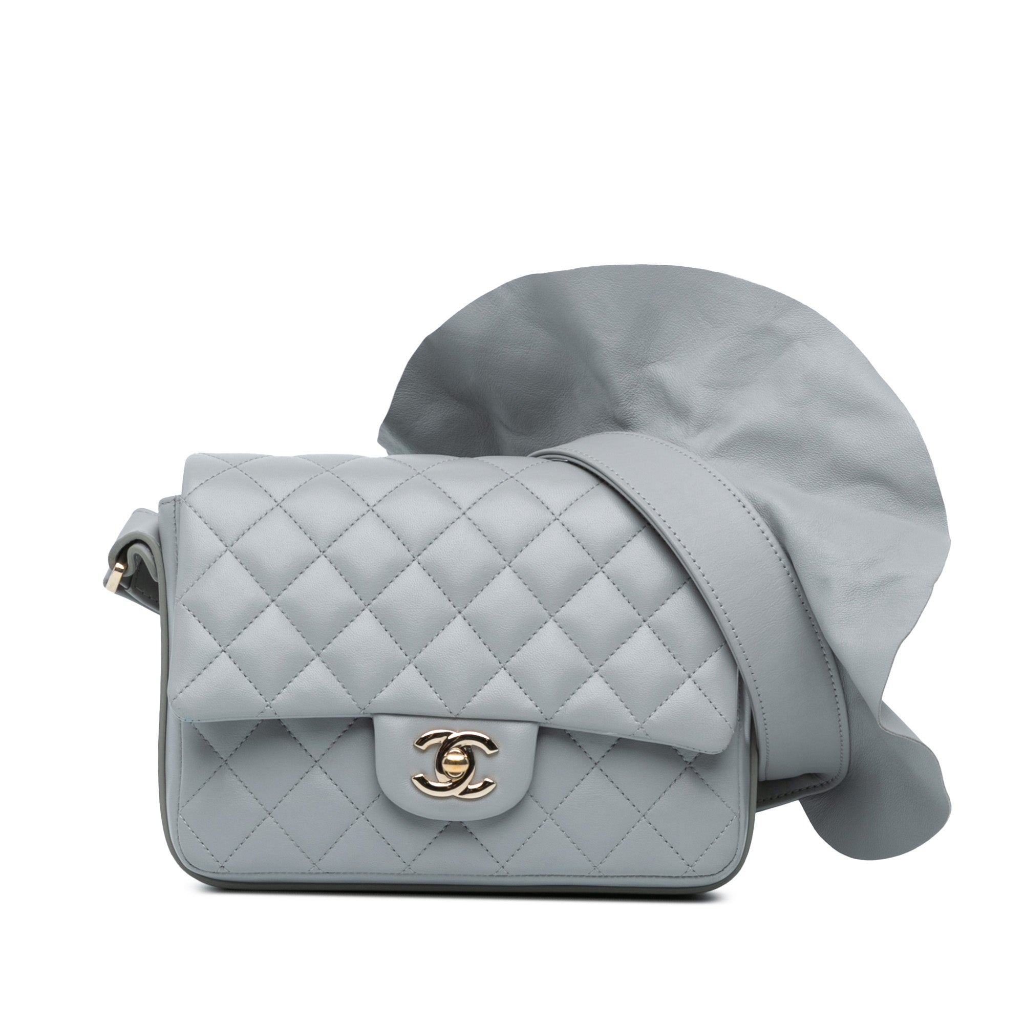 Chanel Quilted Calfskin Bolero de Chanel Flap - image 1