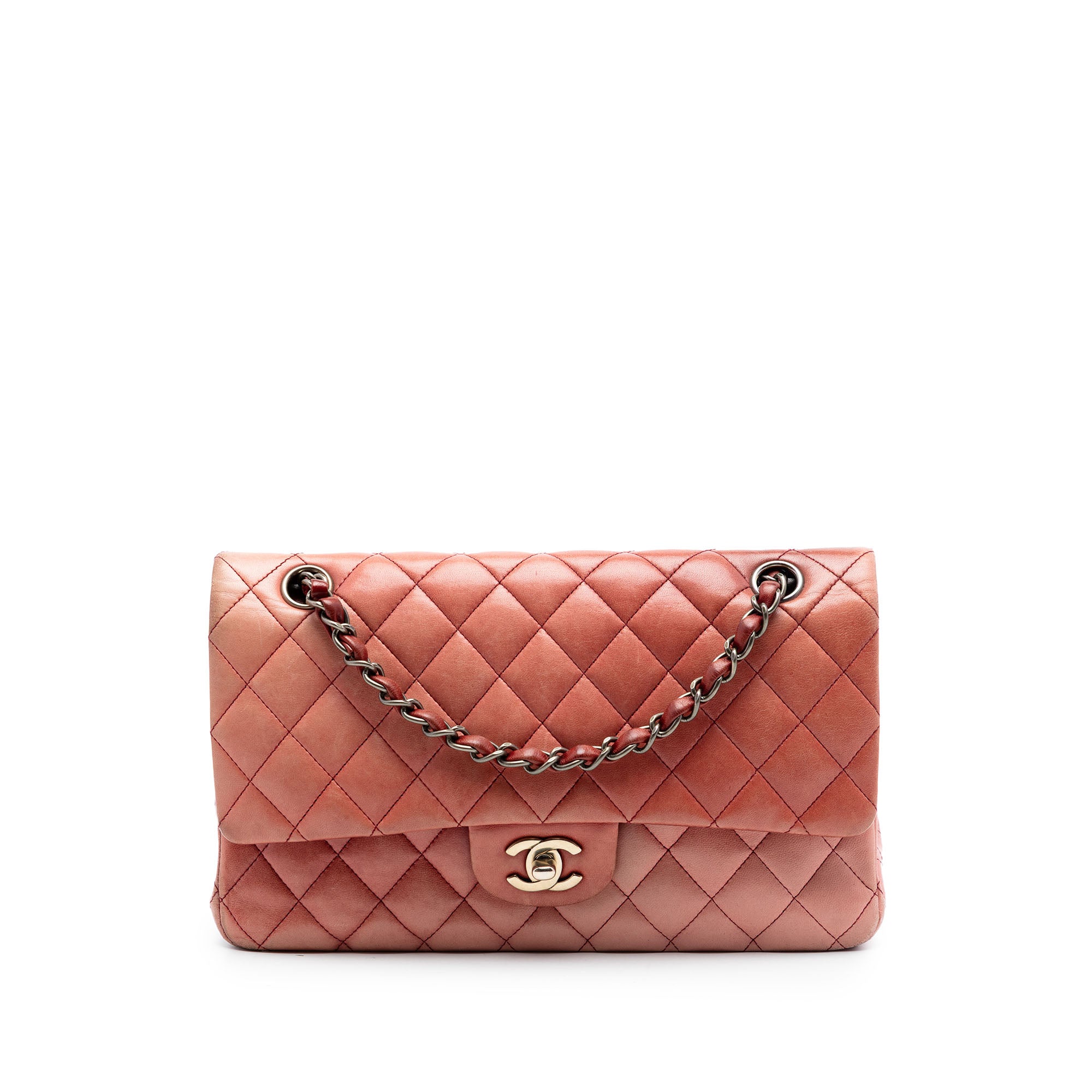 Chanel Medium Classic Lambskin Ombre Double Flap - image 1