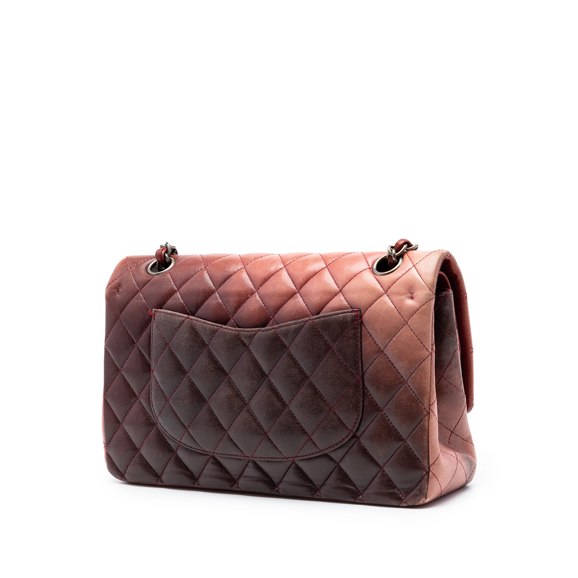 Chanel Medium Classic Lambskin Ombre Double Flap - image 2