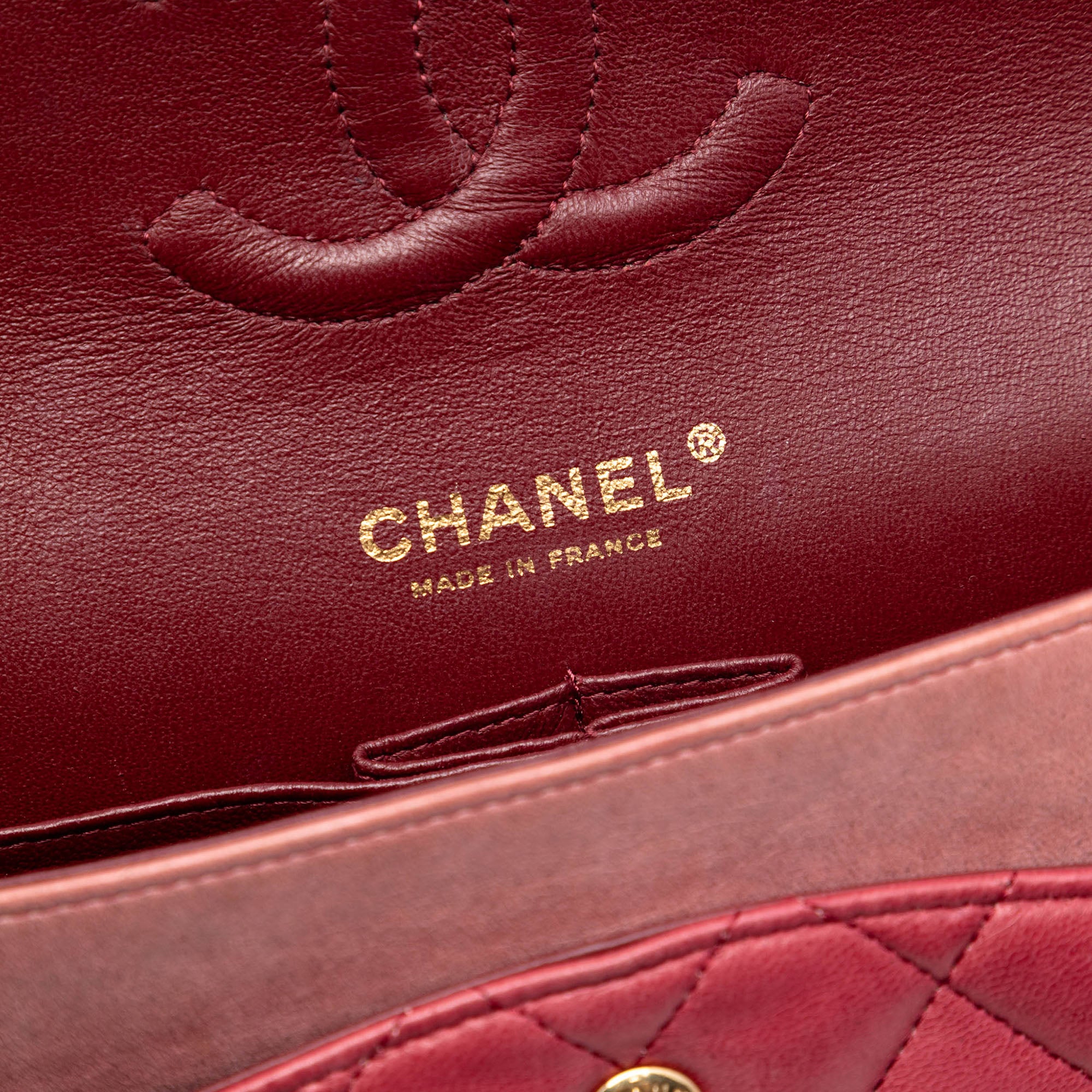 Chanel Medium Classic Lambskin Ombre Double Flap - image 5