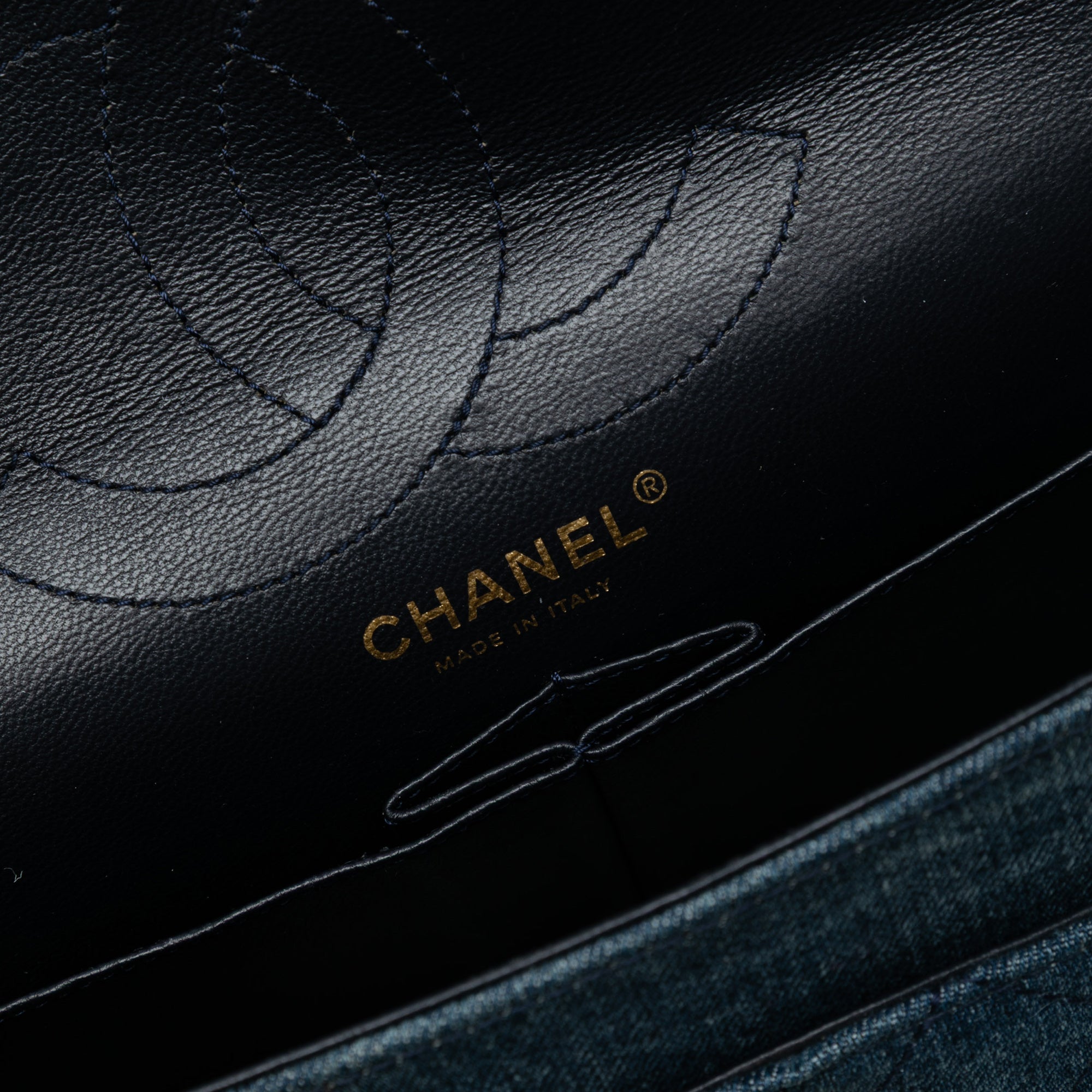 Chanel Quilted Denim Reissue 2.55 Double Flap 226 - image 5