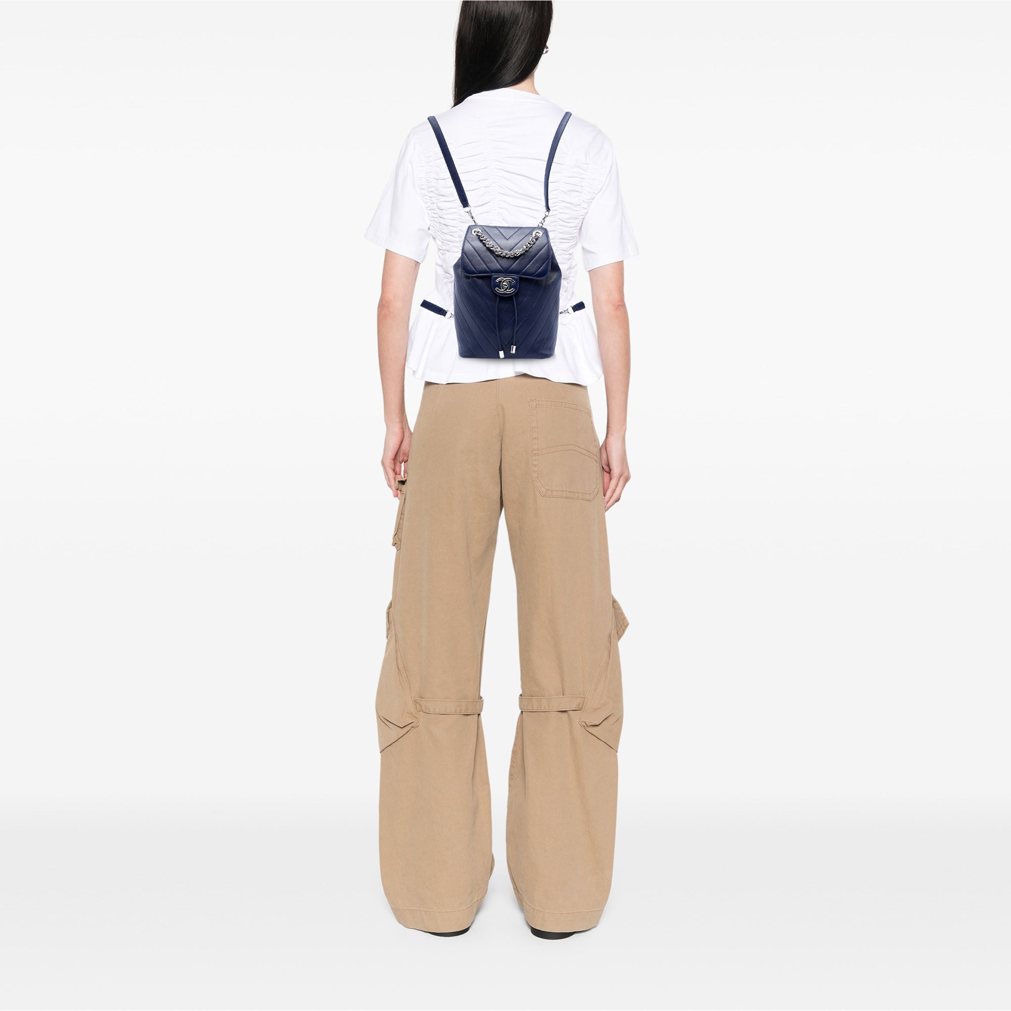 Chanel Mini Chevron Lambskin Urban Spirit Backpack - image 7