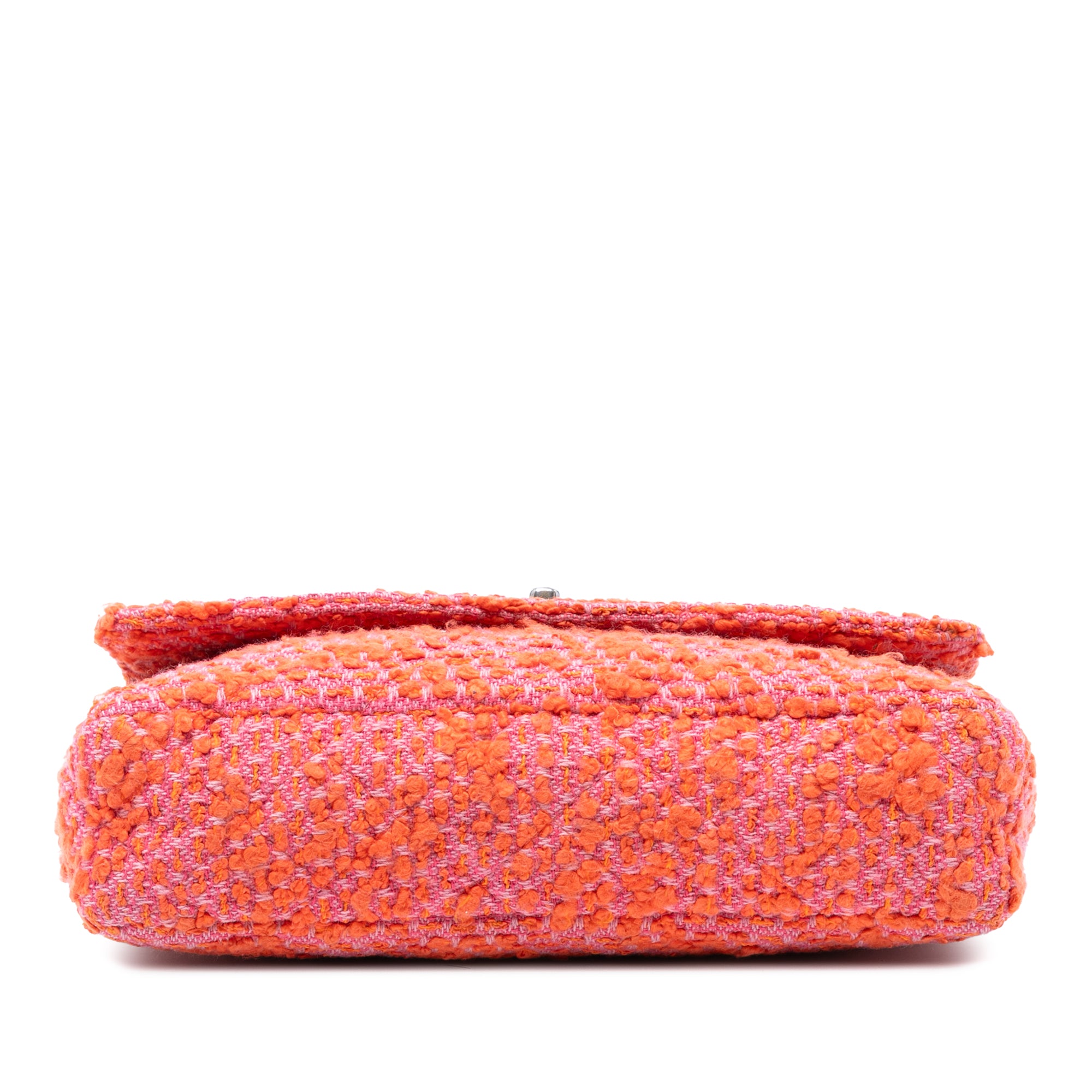 Chanel CC Quilted Tweed Flap - image 3