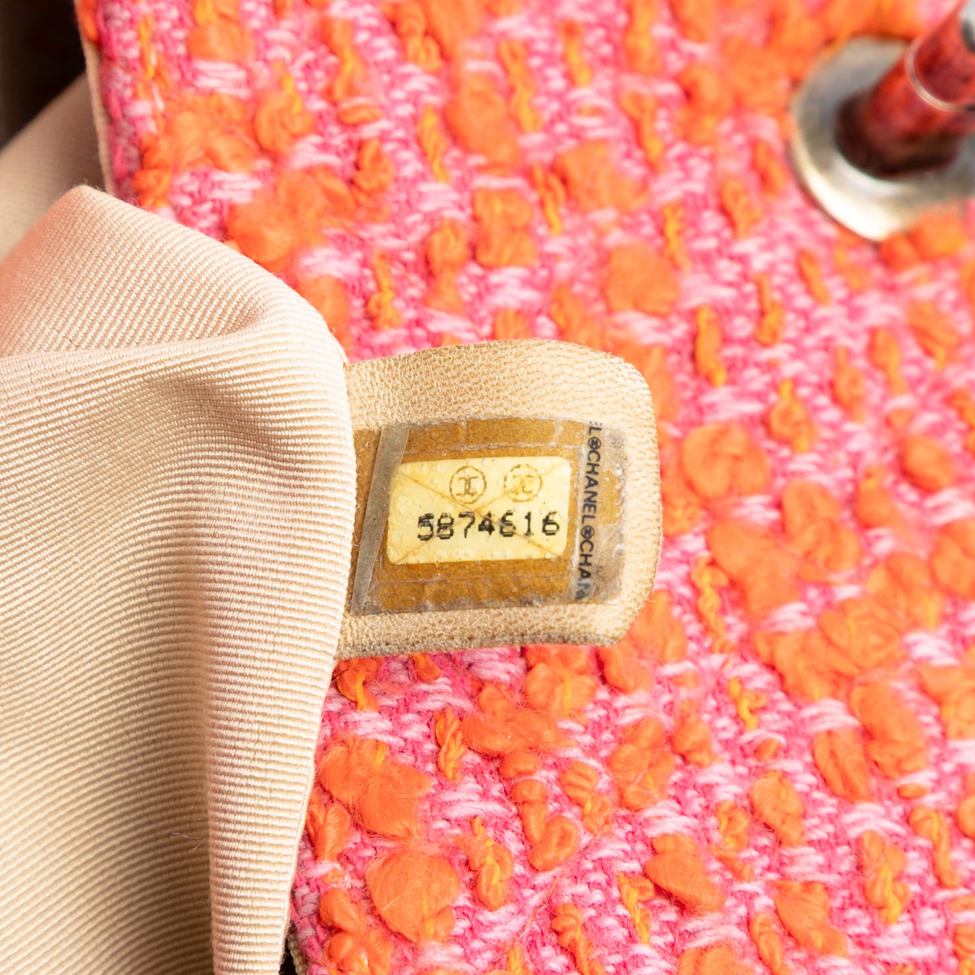 Chanel CC Quilted Tweed Flap - image 6