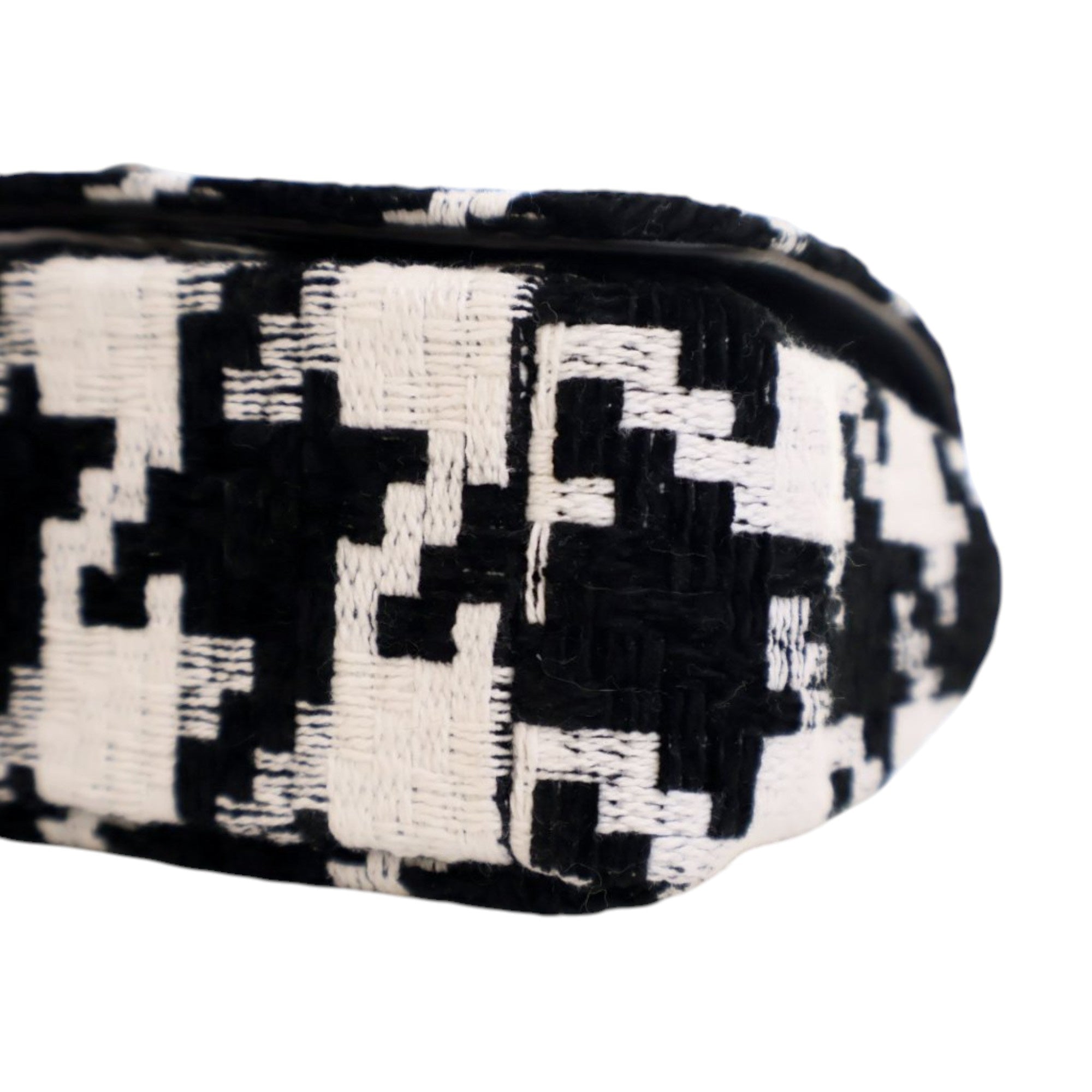 Dior Small Technical Canvas Macro Houndstooth Caro Bag - image 11