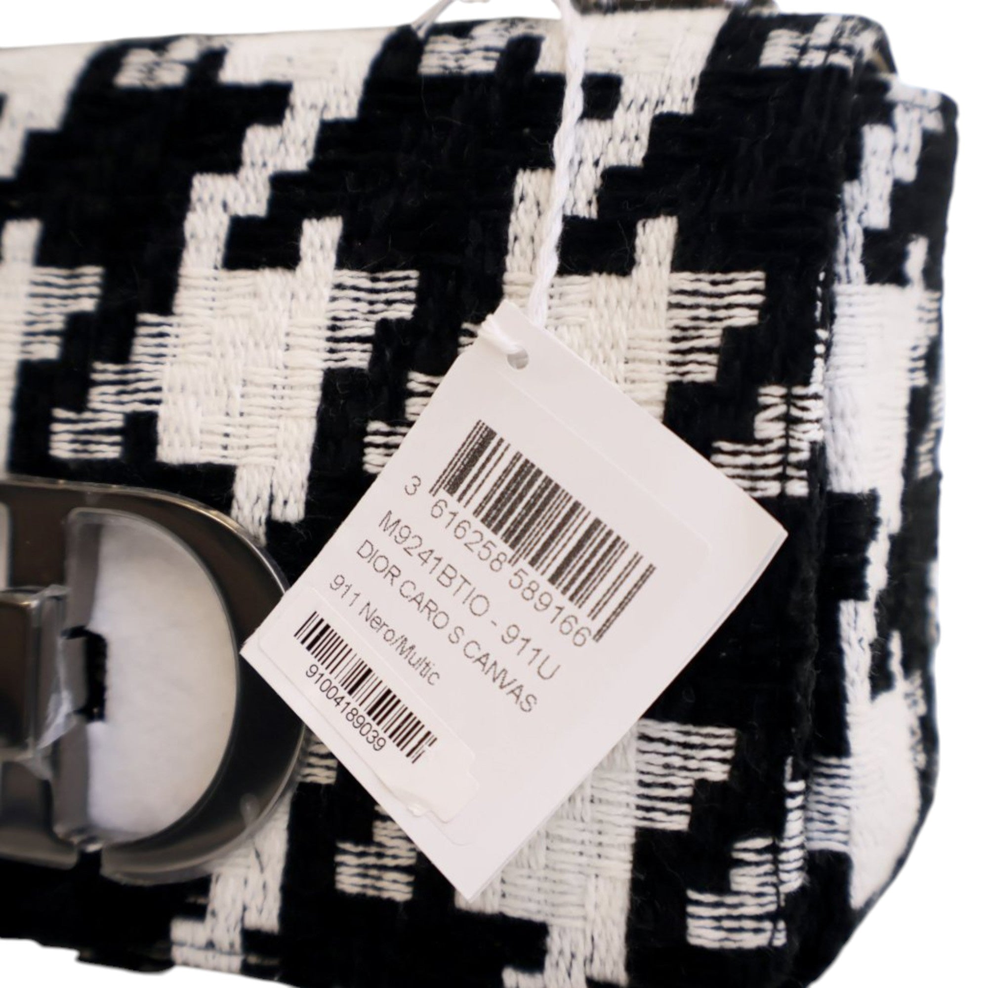Dior Small Technical Canvas Macro Houndstooth Caro Bag - image 14