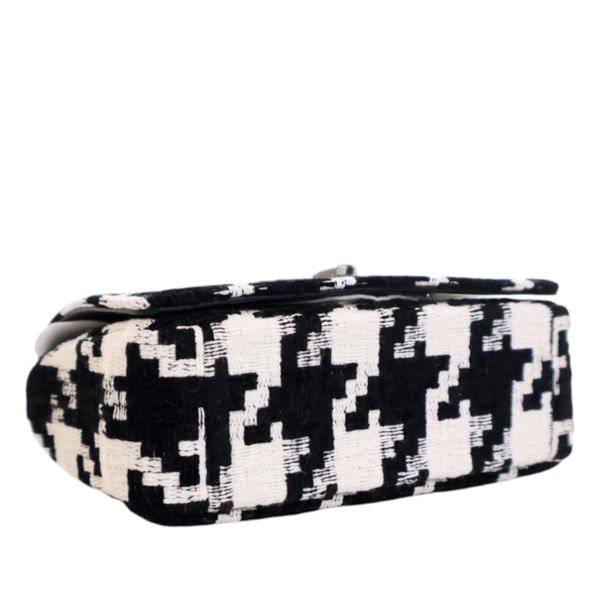Dior Small Technical Canvas Macro Houndstooth Caro Bag - image 5