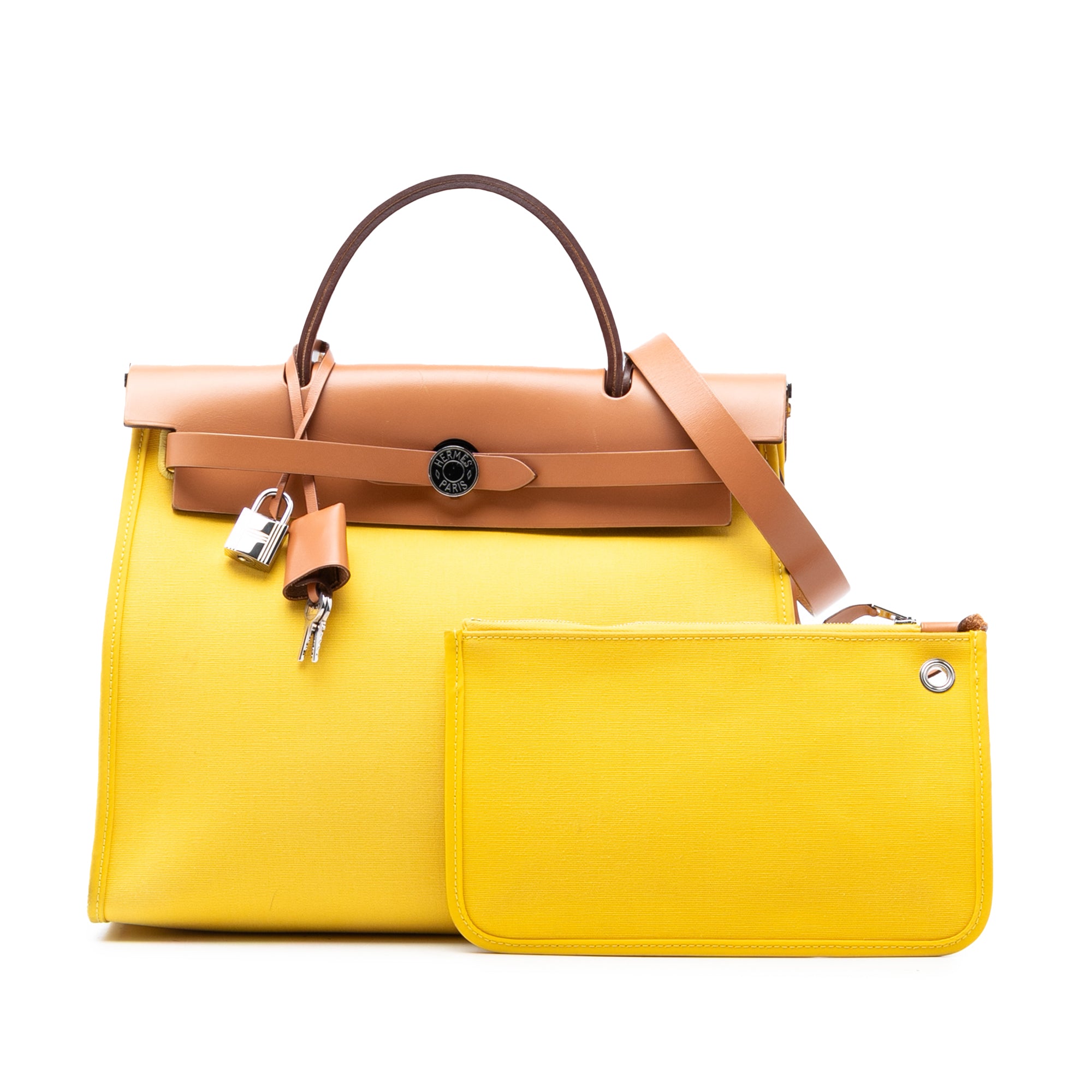 Hermès Toile Herbag Zip 31 - image 8
