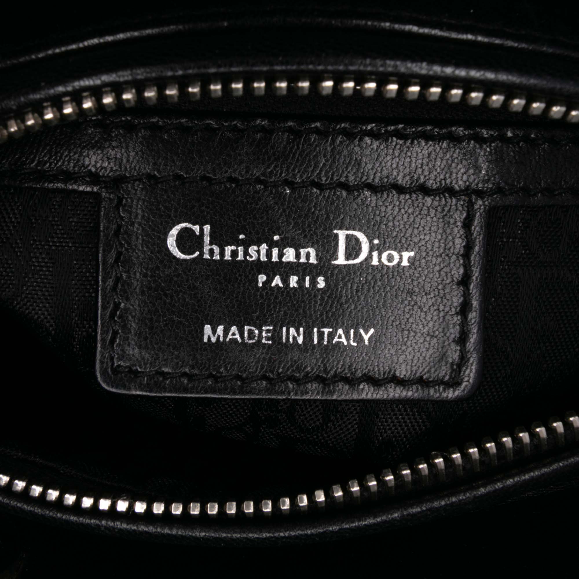 Dior Medium Lambskin Cannage Lady Dior - image 5