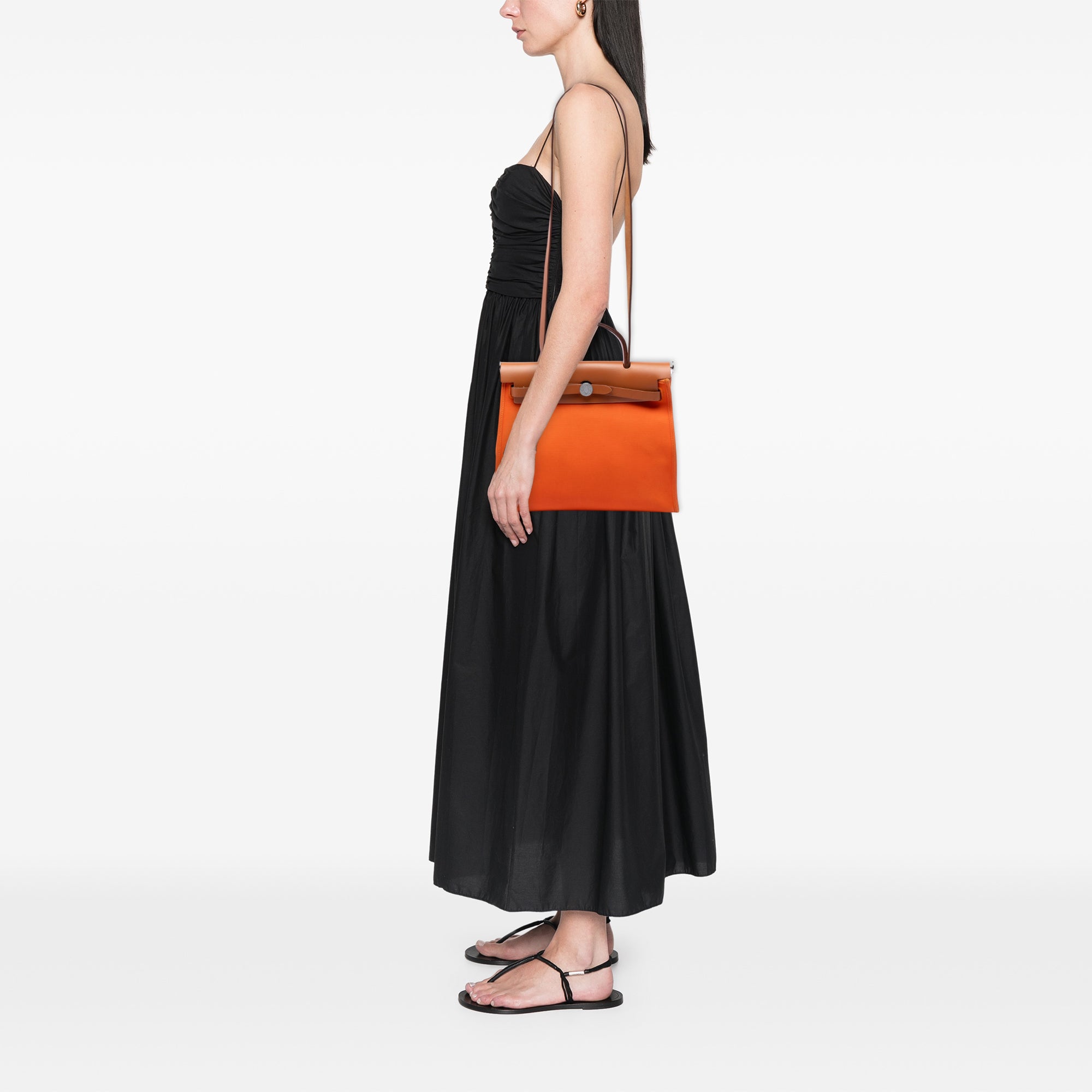Hermès Toile Herbag Zip 31 - image 5