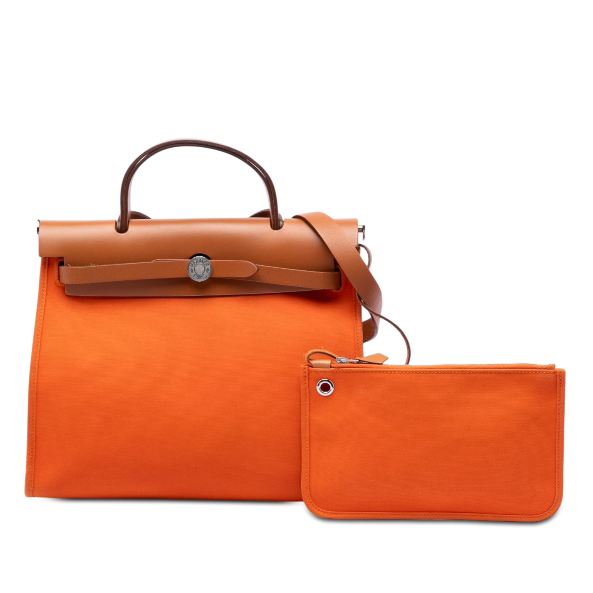 Hermès Toile Herbag Zip 31 - image 6