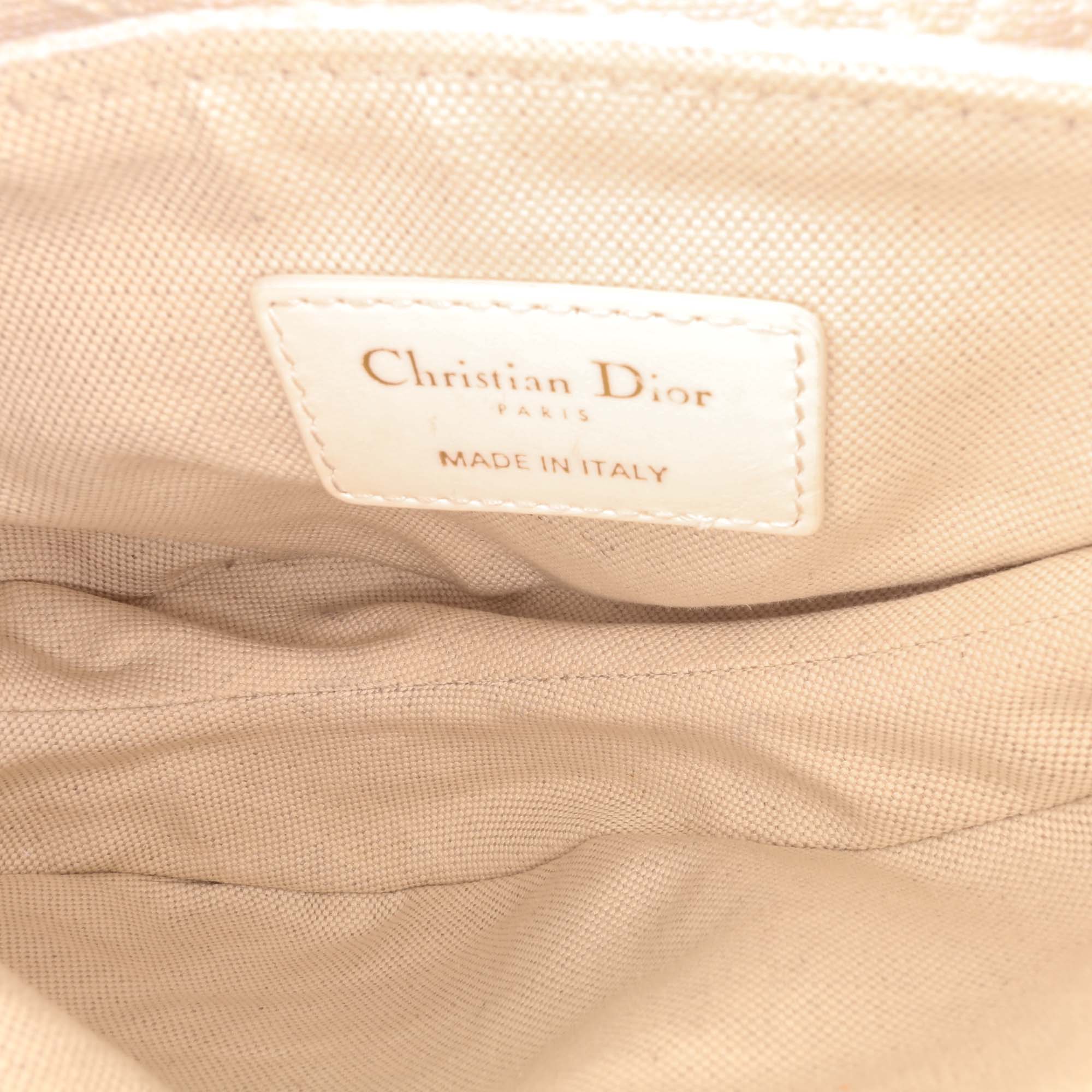 Dior Mini Oblique Embroidered Canvas Saddle Bag - image 4