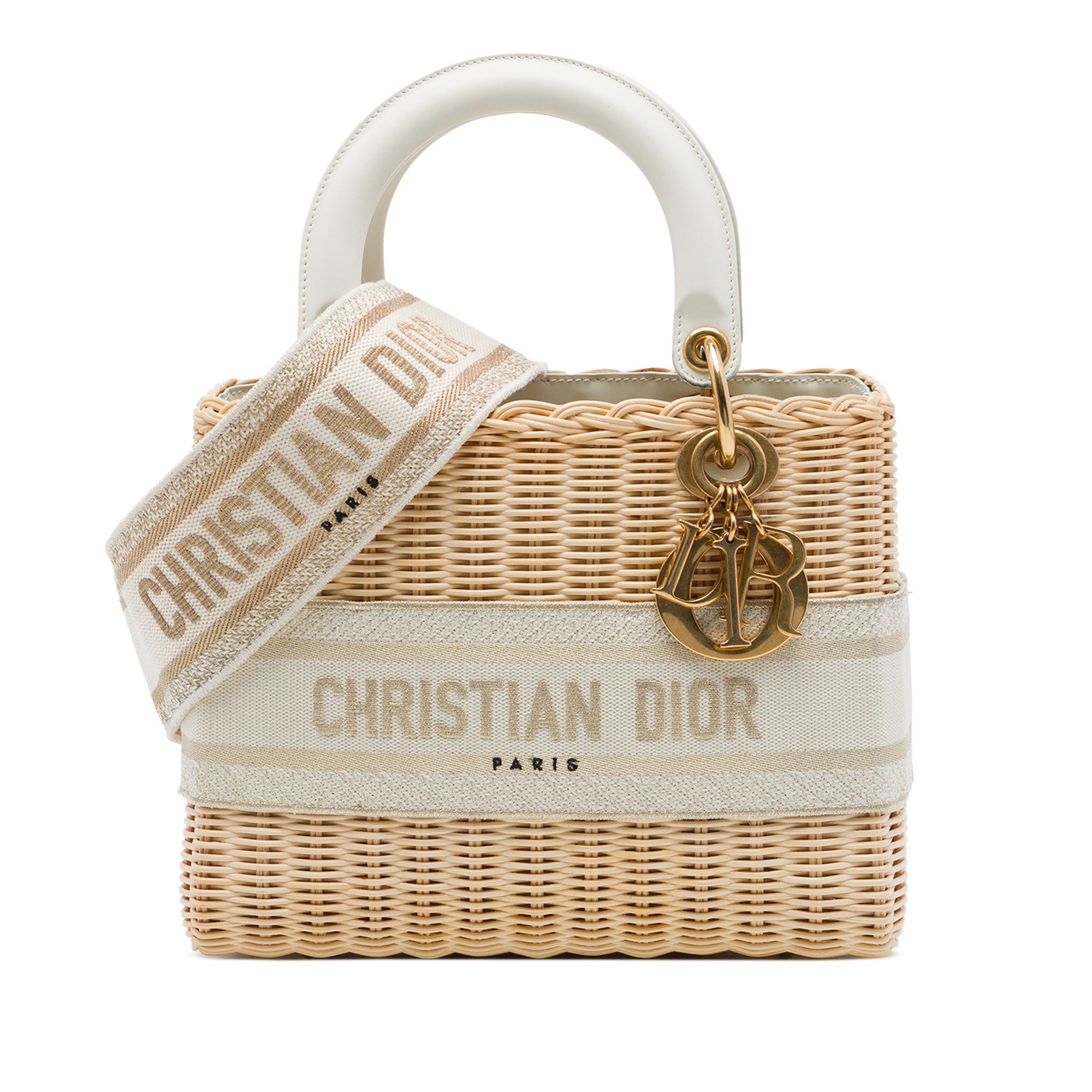Dior Medium Wicker Oblique Lady Dior - image 1