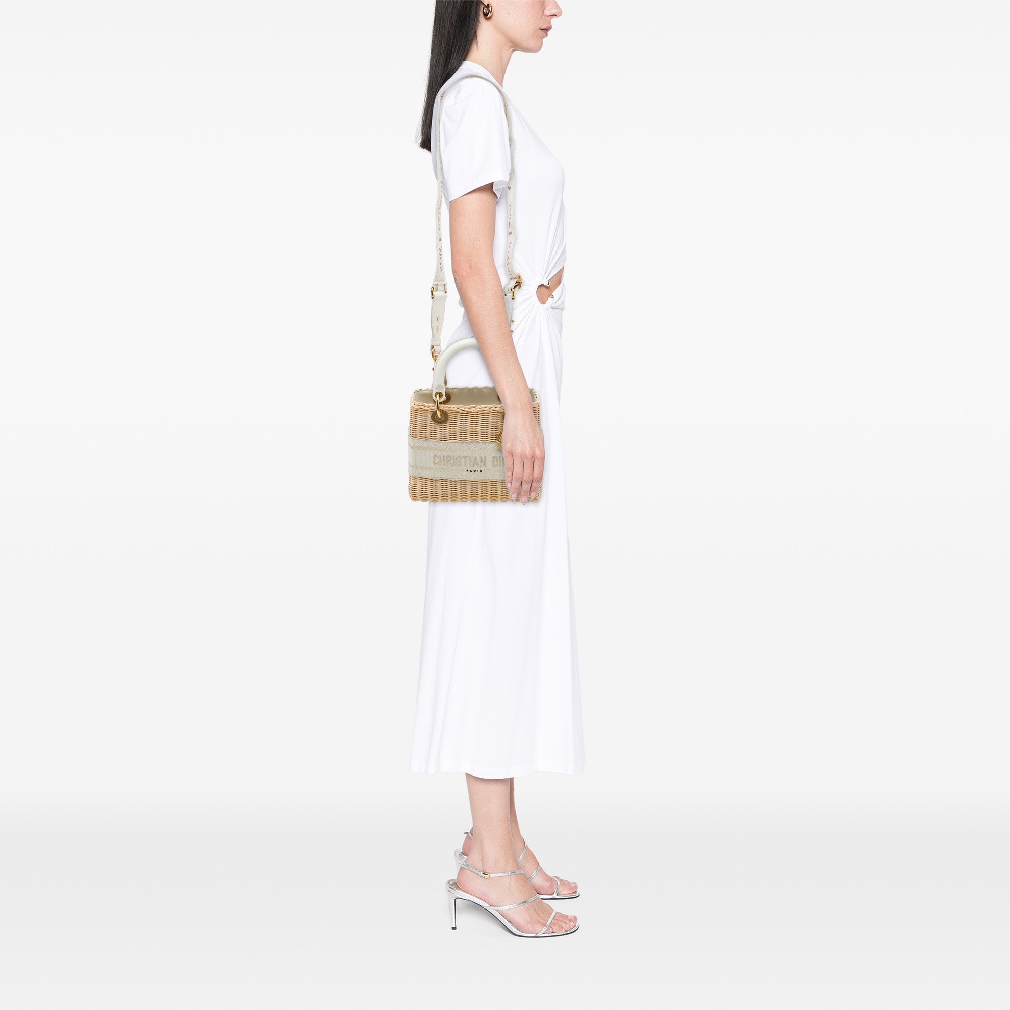 Dior Medium Wicker Oblique Lady Dior - image 6