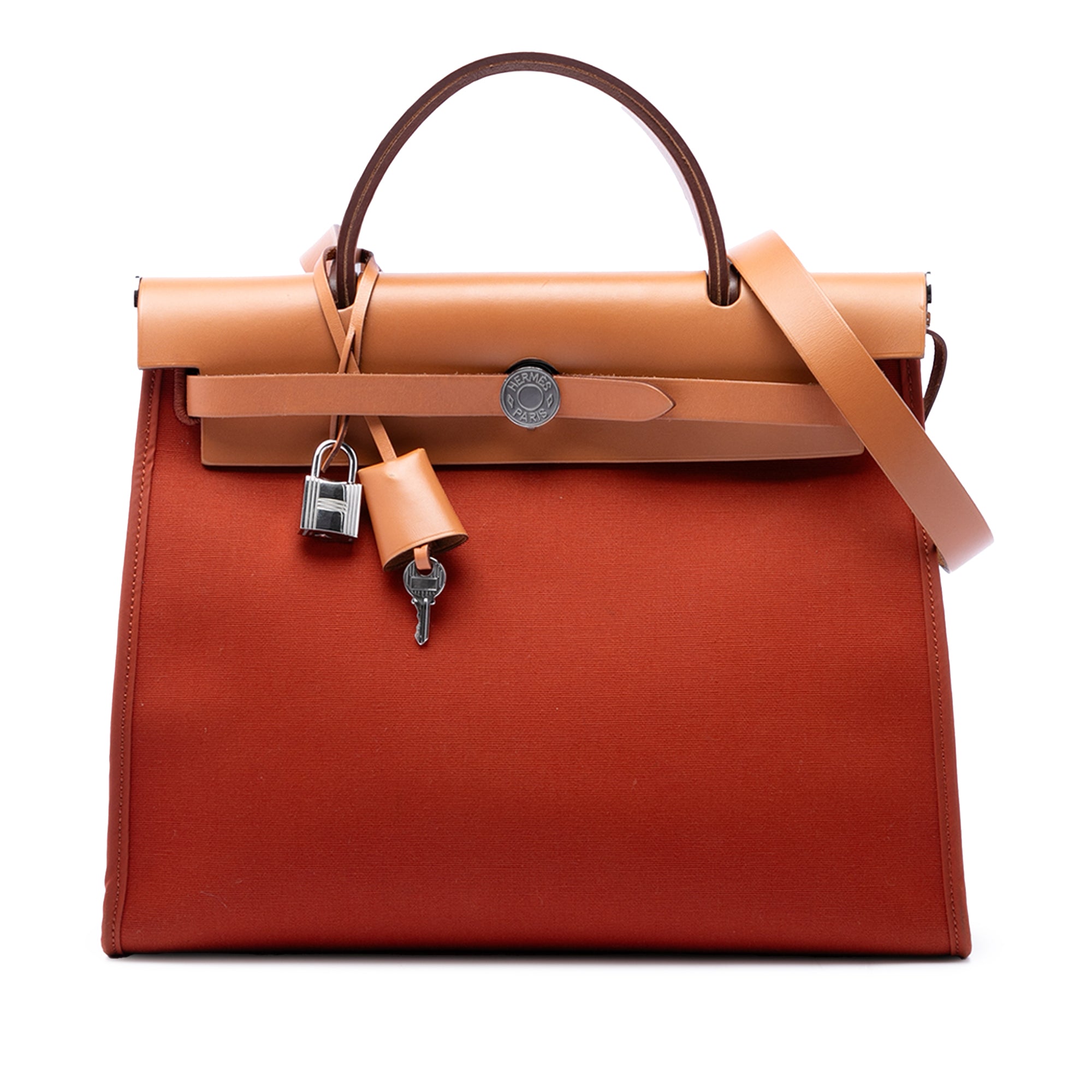 Hermès Toile Herbag Zip 31 - image 1