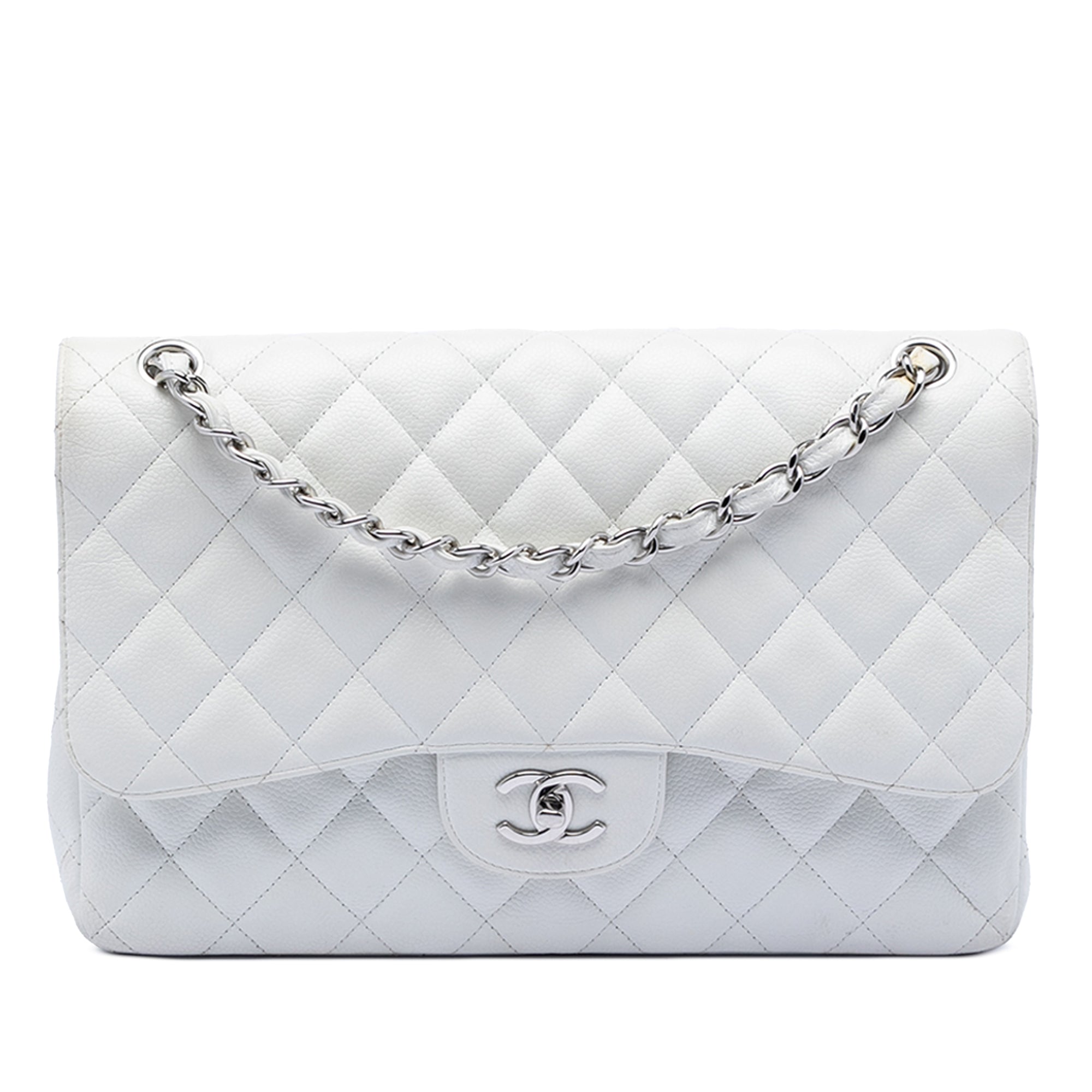 Chanel Jumbo Classic Caviar Double Flap - image 1