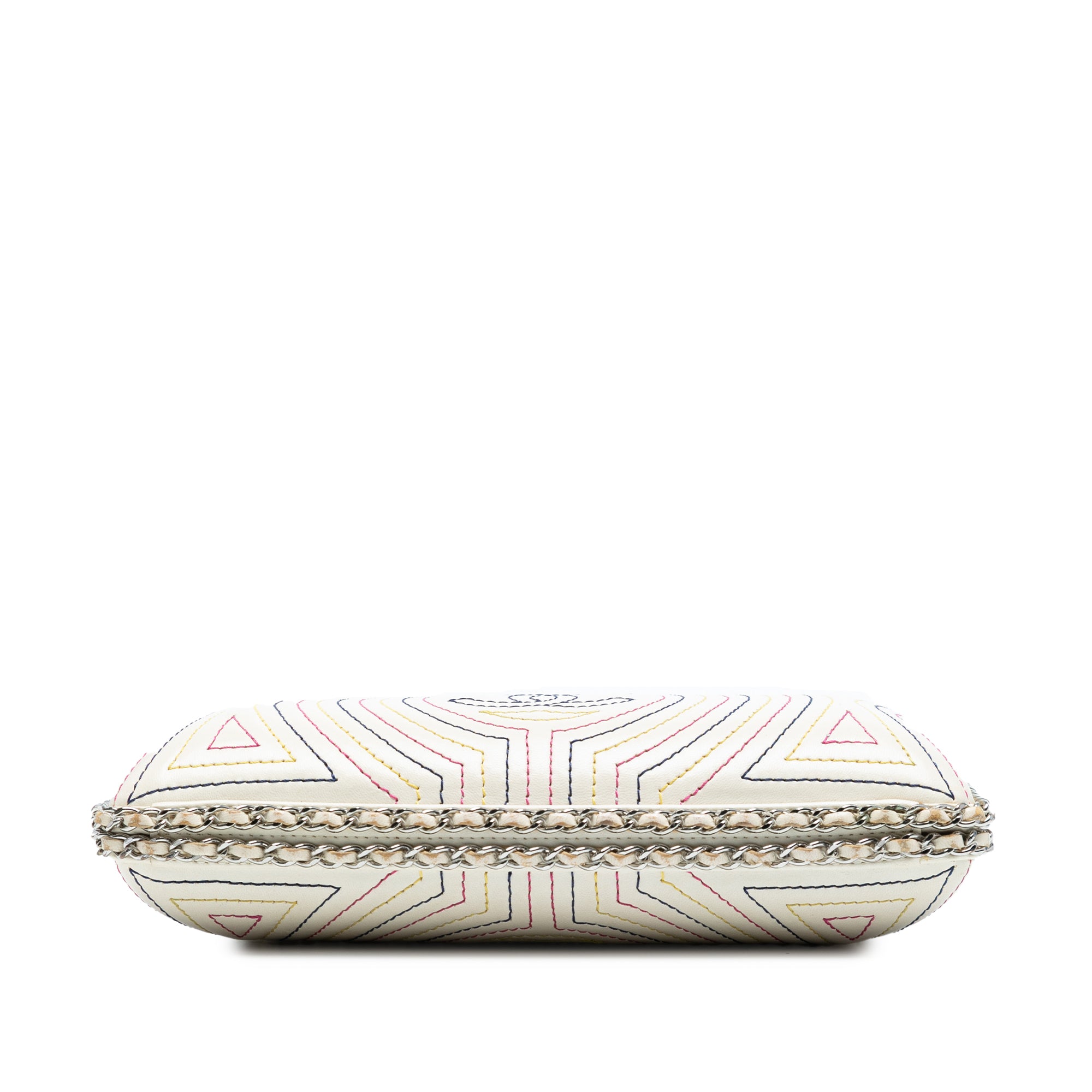 Chanel Quilted Calfskin Korean Garden Clutch on Chain - image 3