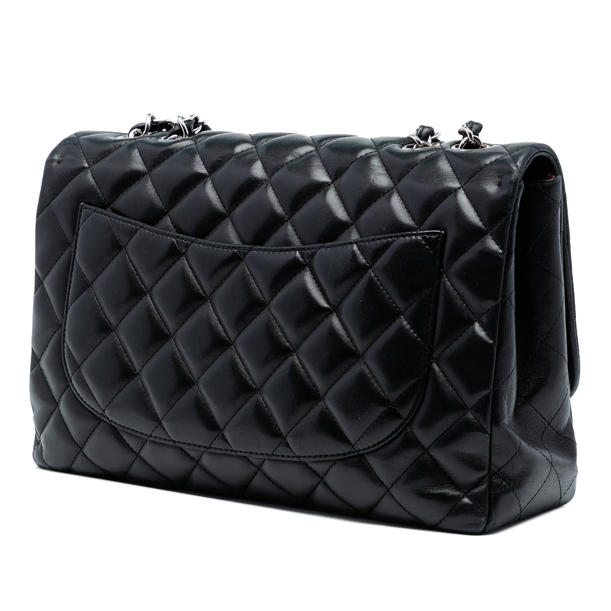 Chanel Jumbo Classic Lambskin Single Flap - image 2