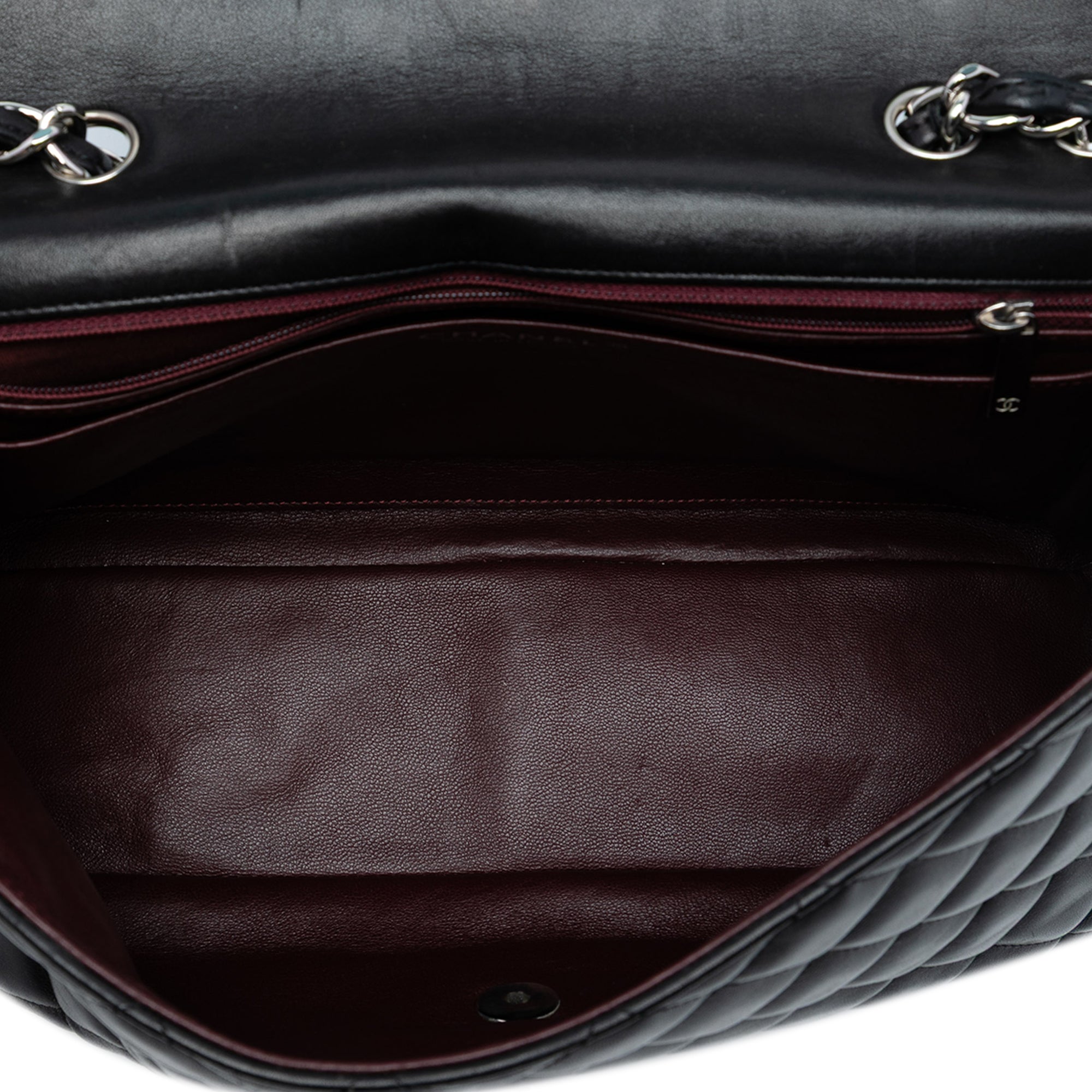 Chanel Jumbo Classic Lambskin Single Flap - image 4