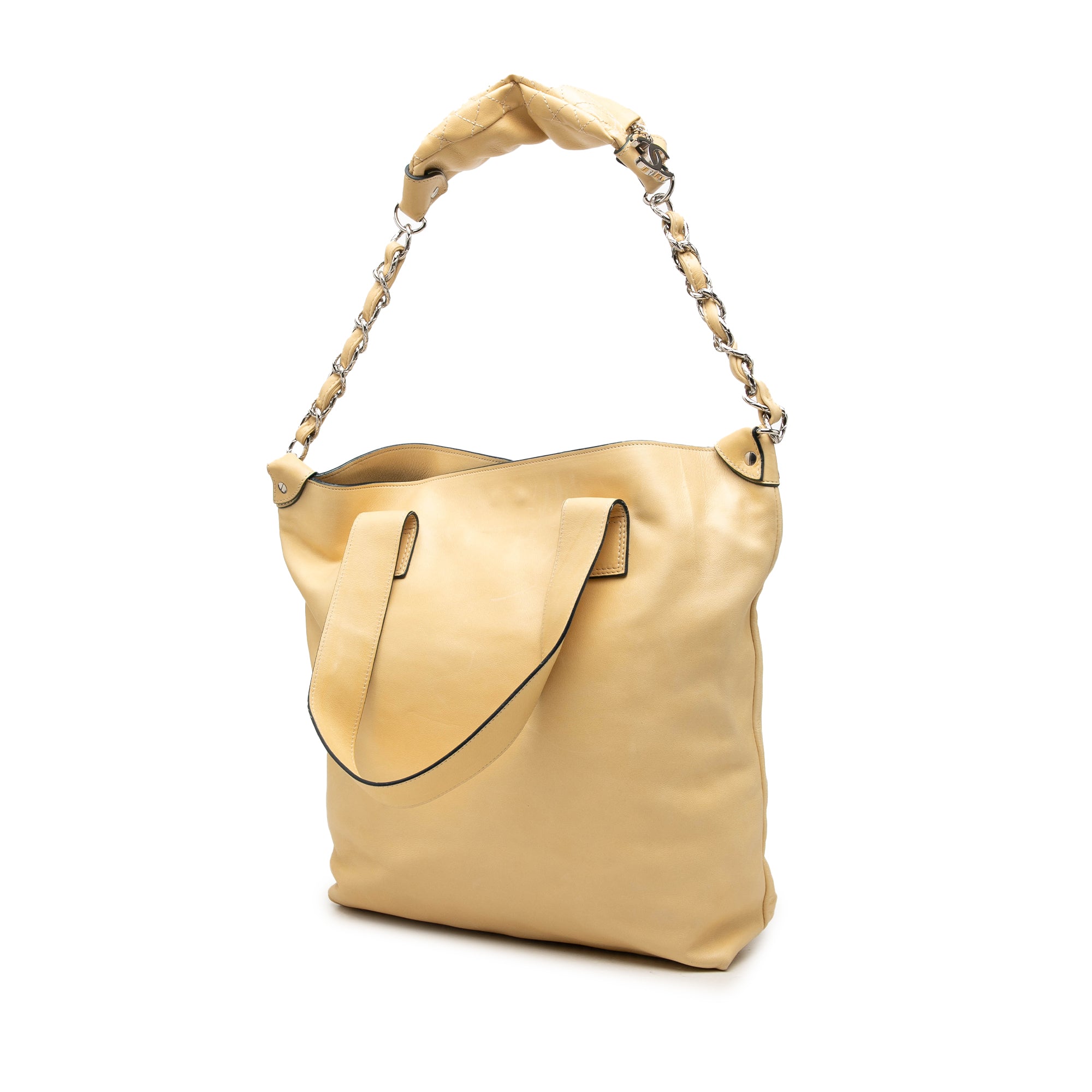 Chanel CC Lambskin Edgy North South Tote - image 2