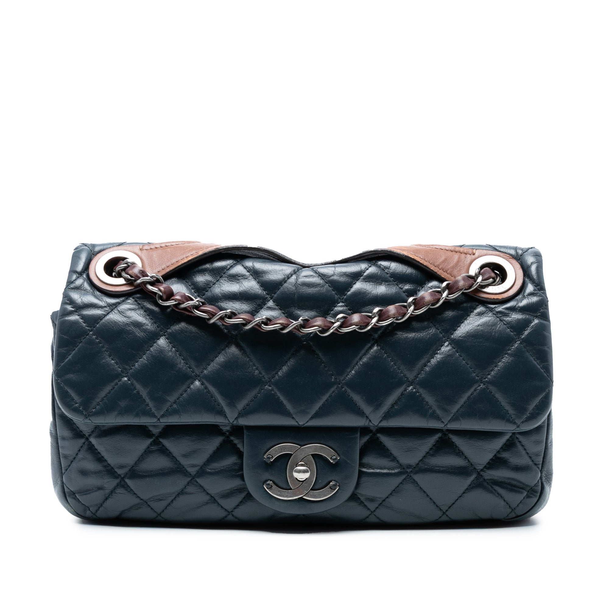 Chanel Medium Iridescent Calfskin In The Mix Flap - image 1