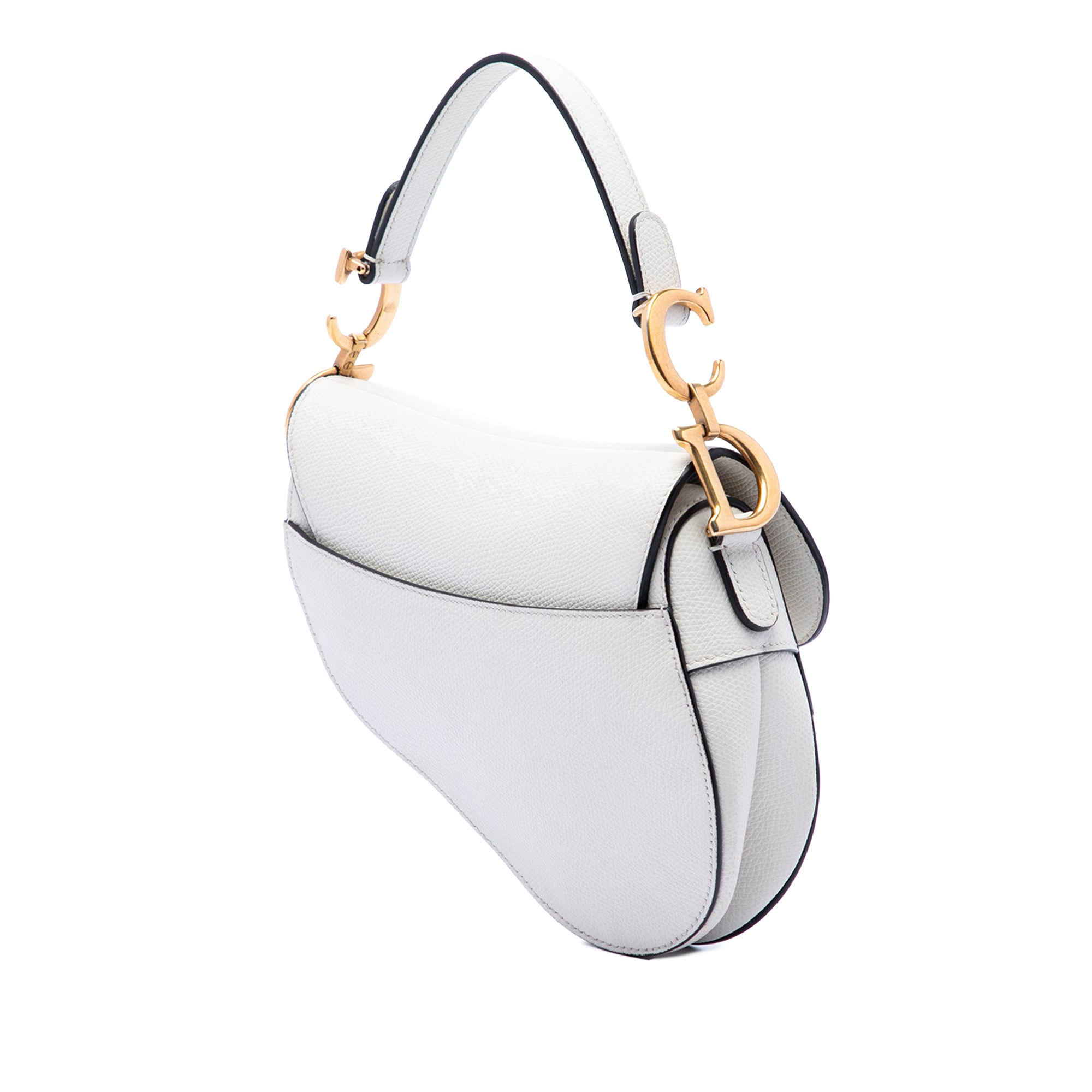 Dior Mini Grained Calfskin Saddle Bag - image 2
