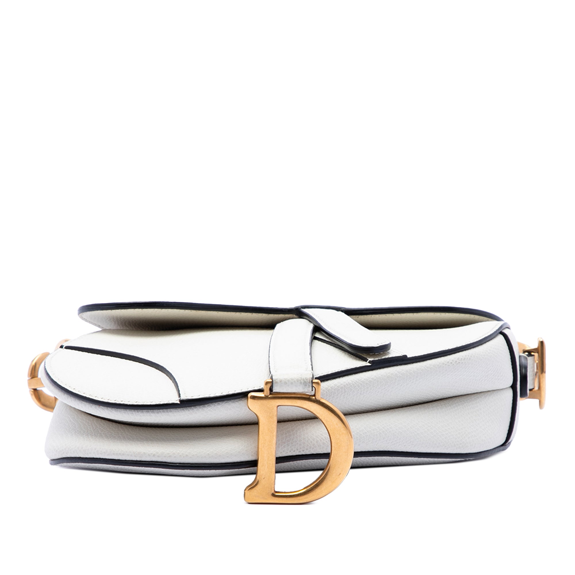 Dior Mini Grained Calfskin Saddle Bag - image 3