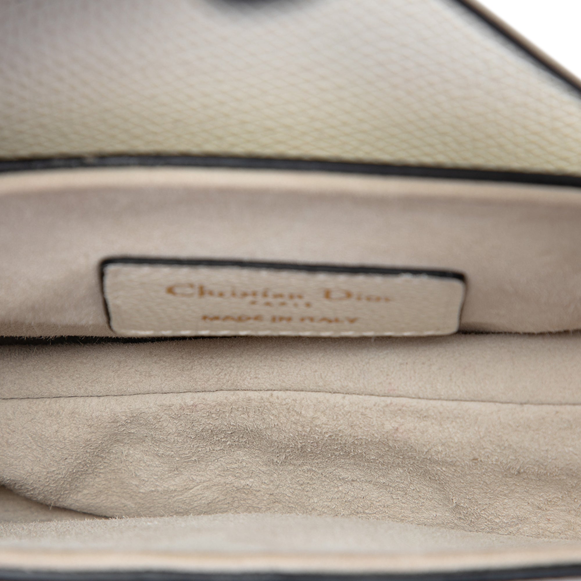Dior Mini Grained Calfskin Saddle Bag - image 4