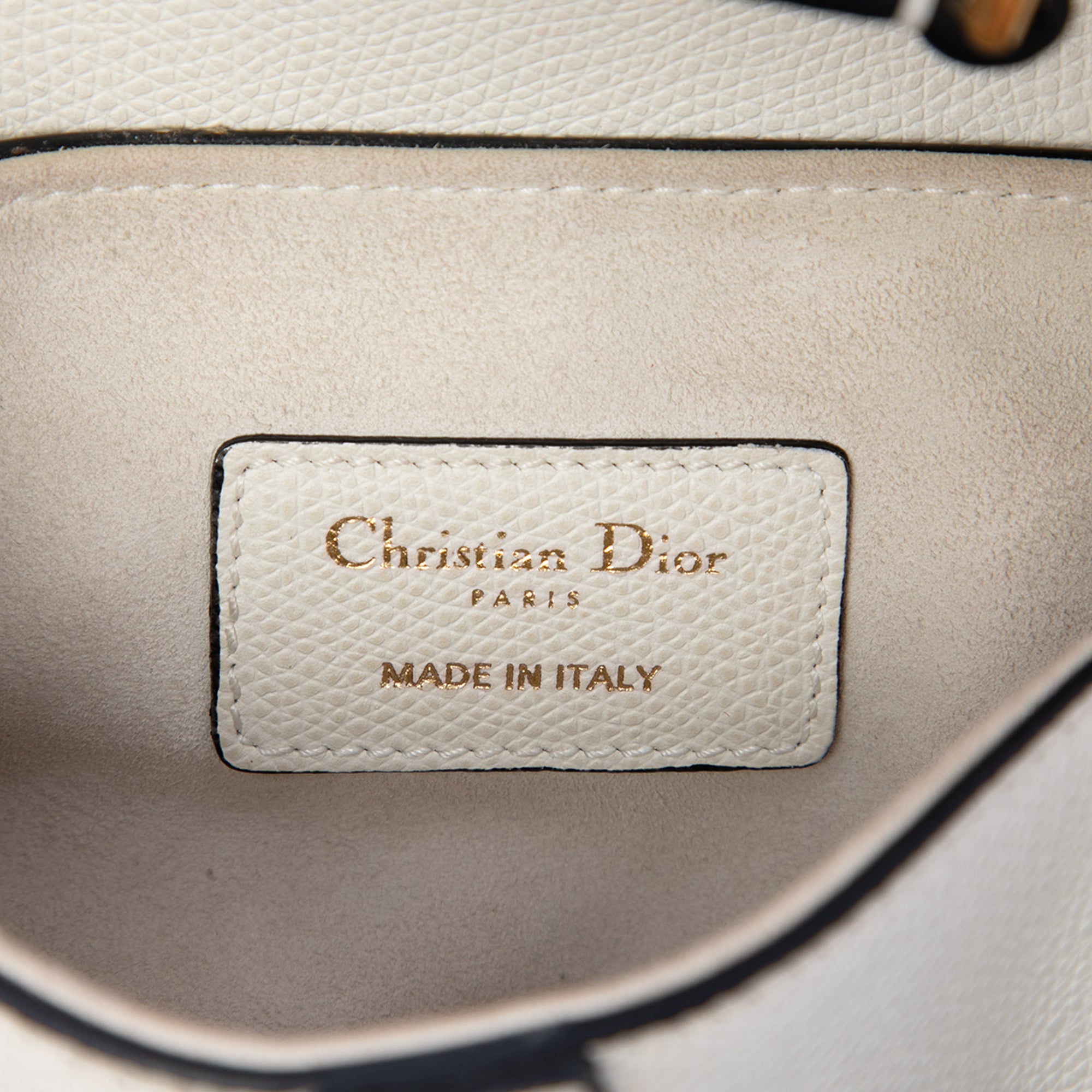 Dior Mini Grained Calfskin Saddle Bag - image 5