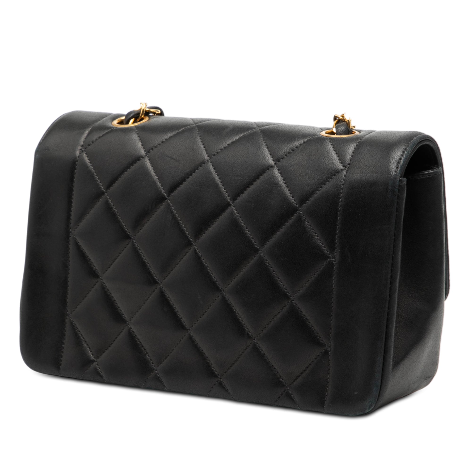 Chanel Small Lambskin Diana Flap - image 2