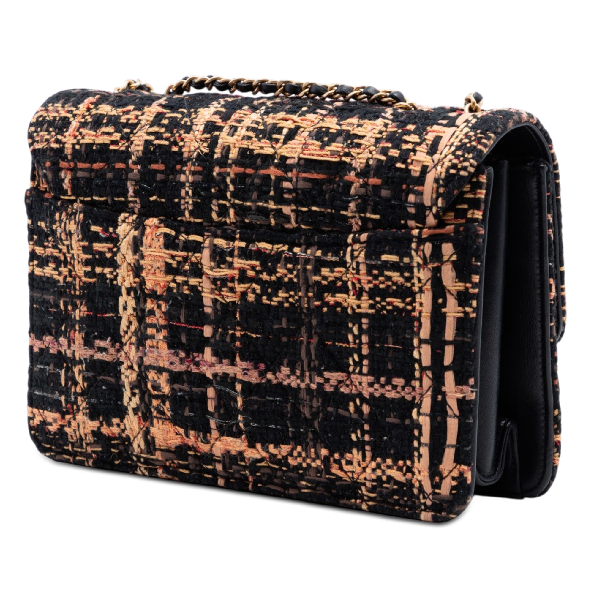 Chanel Medium Quilted Tweed Beauty Lock Flap - image 2