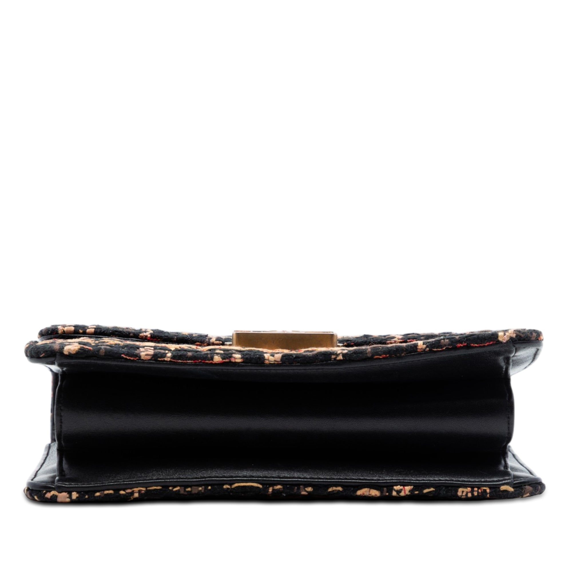 Chanel Medium Quilted Tweed Beauty Lock Flap - image 3