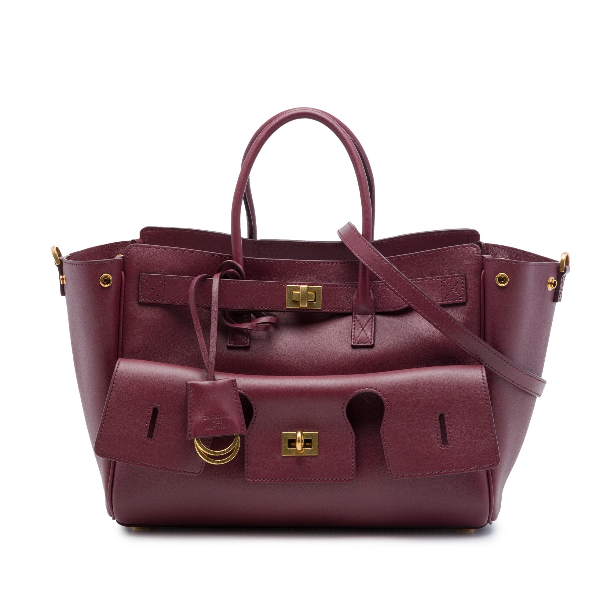 Balenciaga Small Smooth Calfskin Bel Air Carry All Tote - image 1
