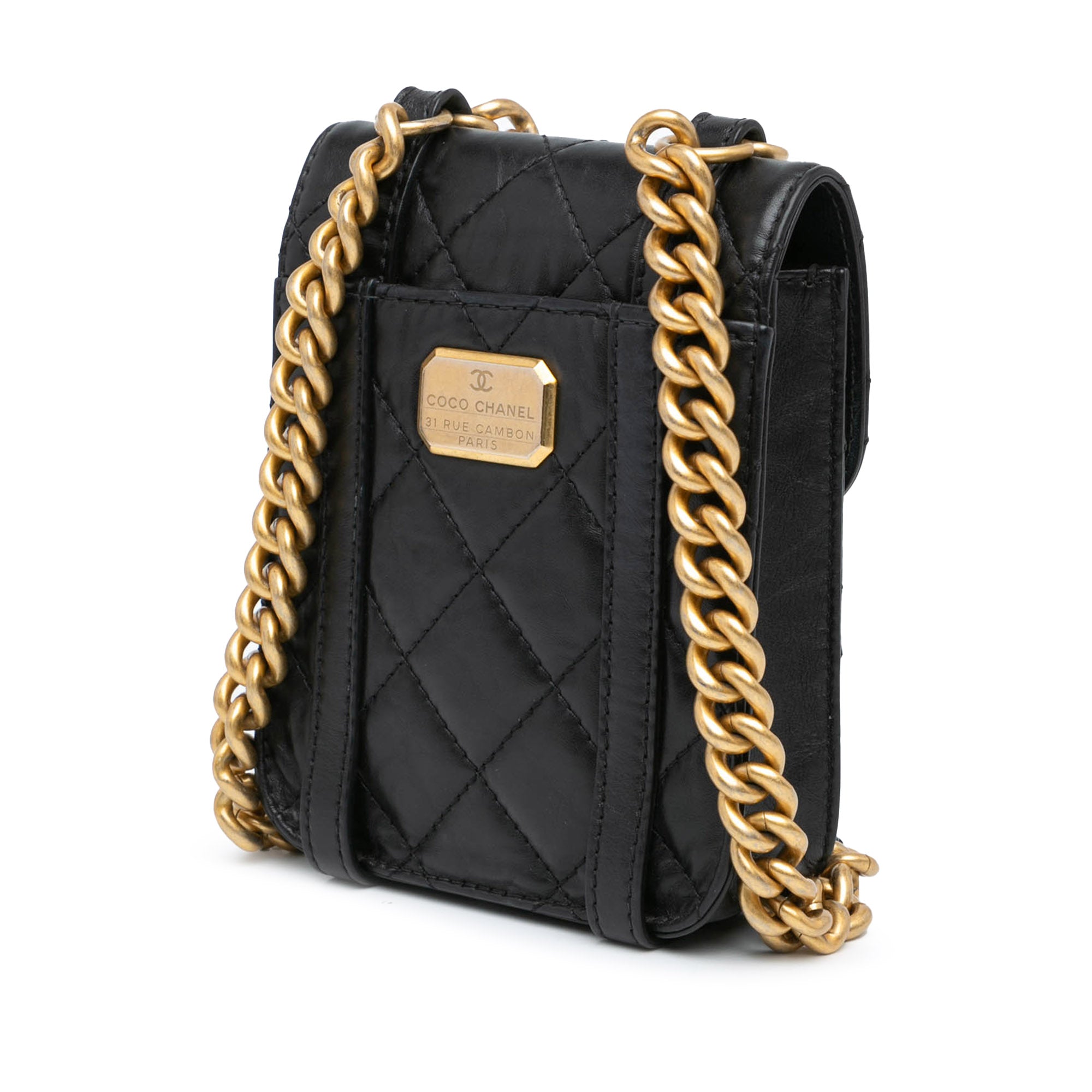 Chanel Mini Aged Calfskin City School Flap - image 2