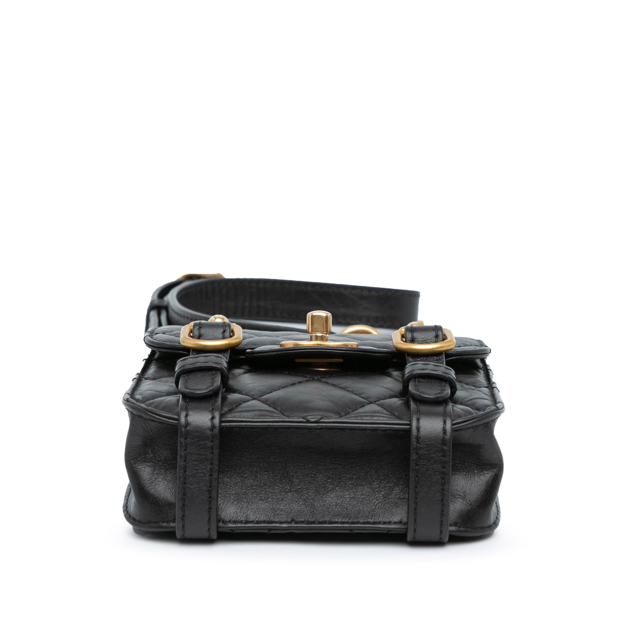 Chanel Mini Aged Calfskin City School Flap - image 3