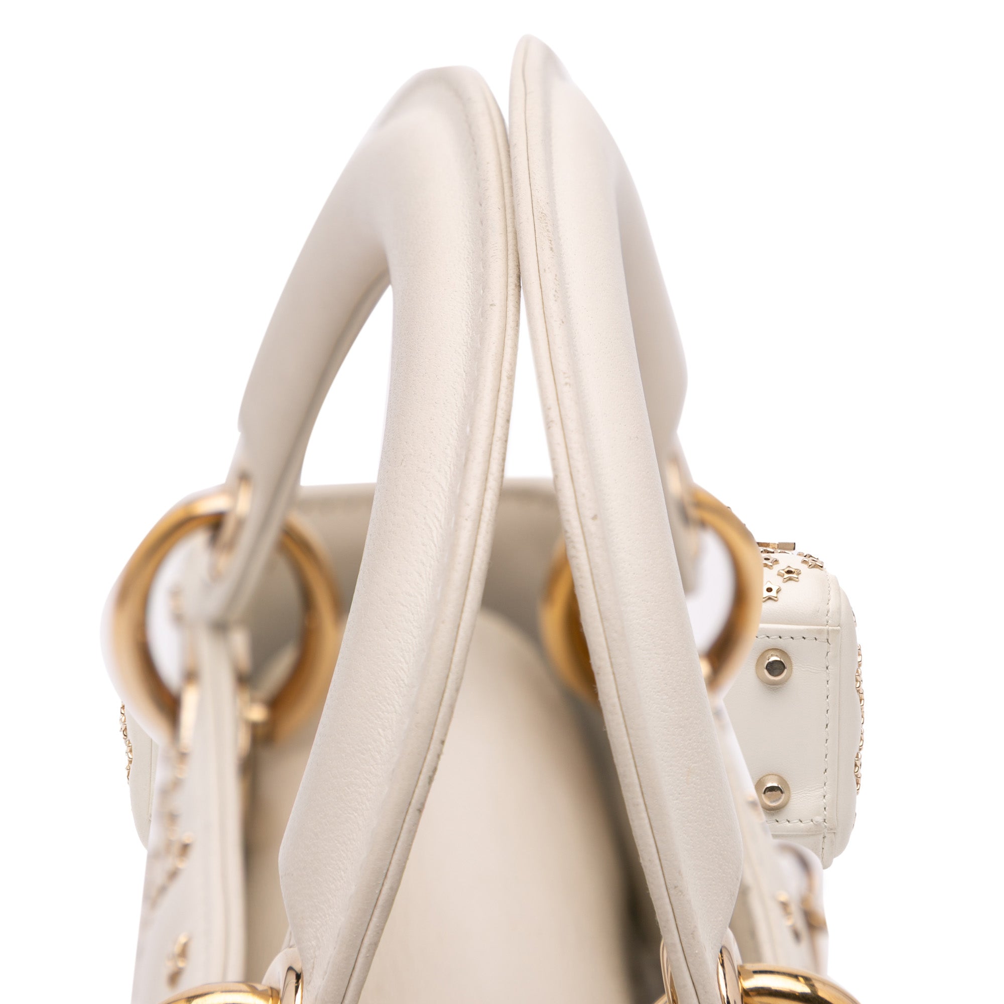 Dior Mini Lambskin Cannage Lucky Star Studded Lady Dior - image 11