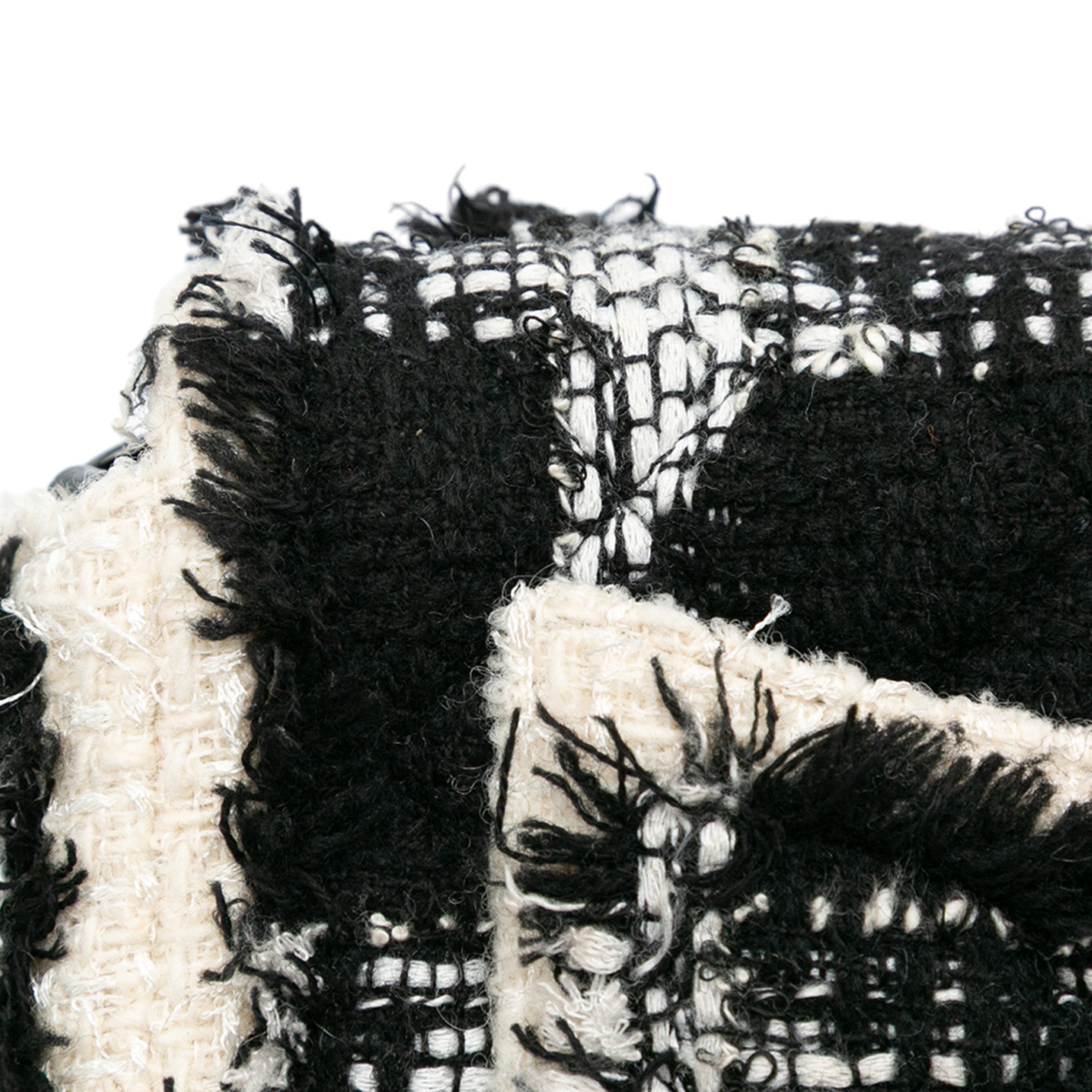 Chanel Mini Rectangular Classic Tweed Tartan Single Flap - image 11