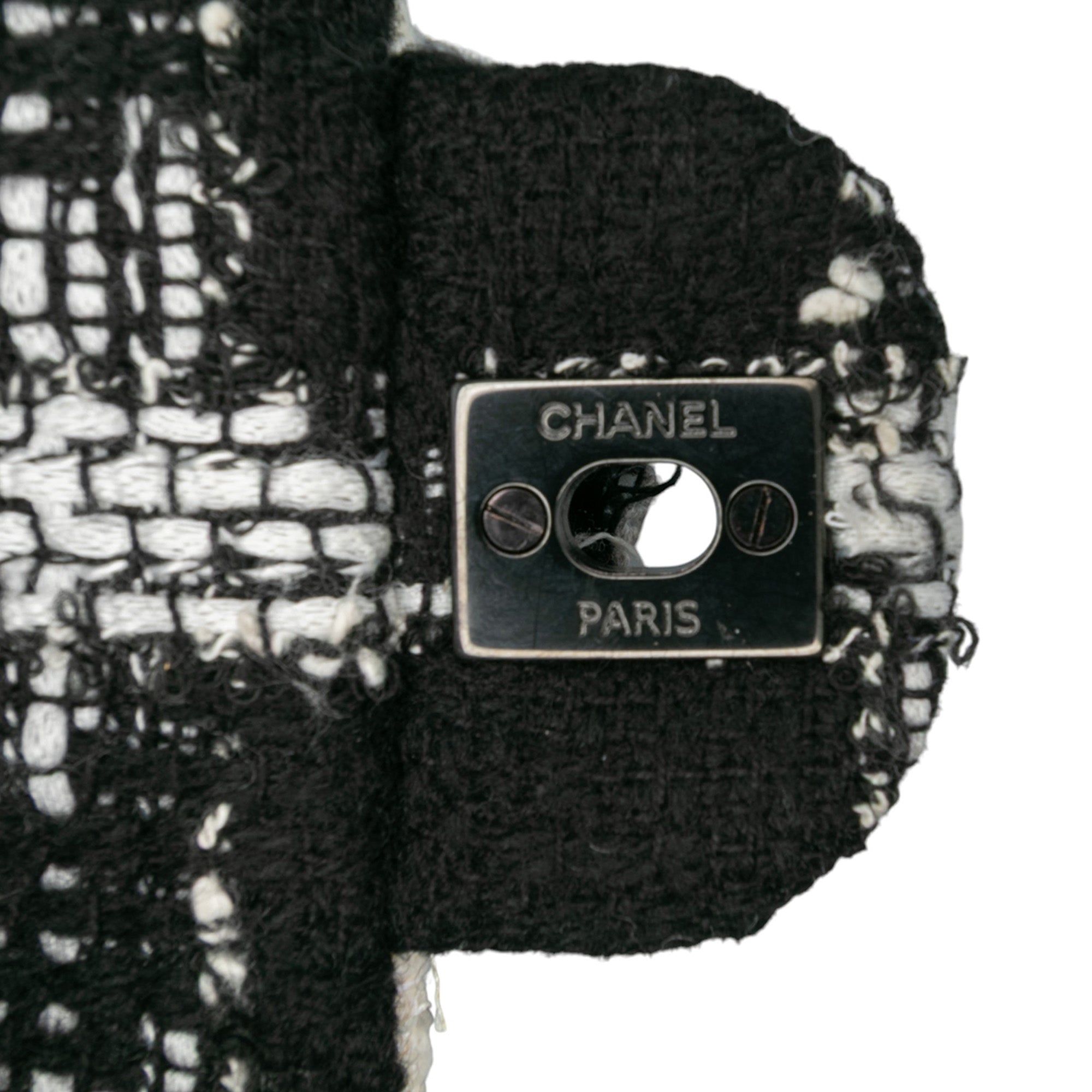 Chanel Mini Rectangular Classic Tweed Tartan Single Flap - image 7