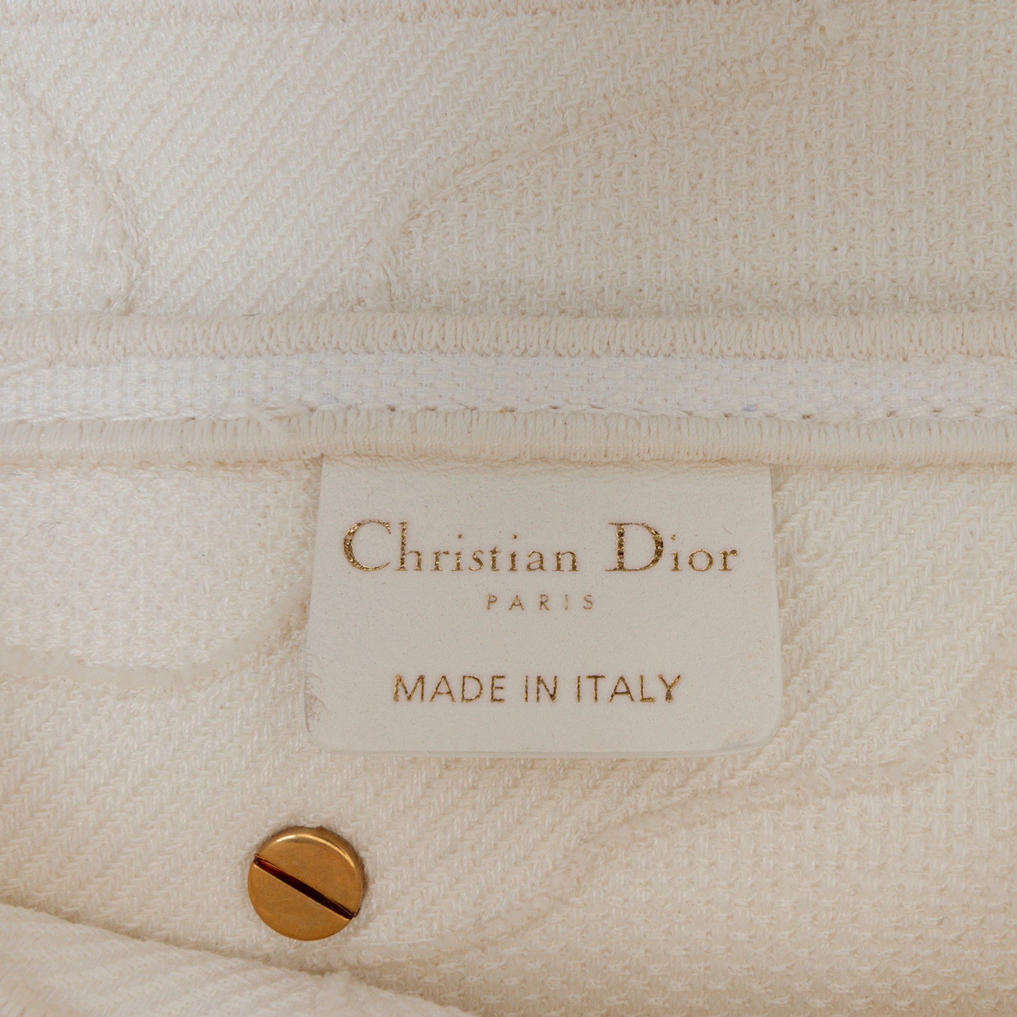 Dior Mini Canvas Embroidered Camouflage Saddle Bag - image 5